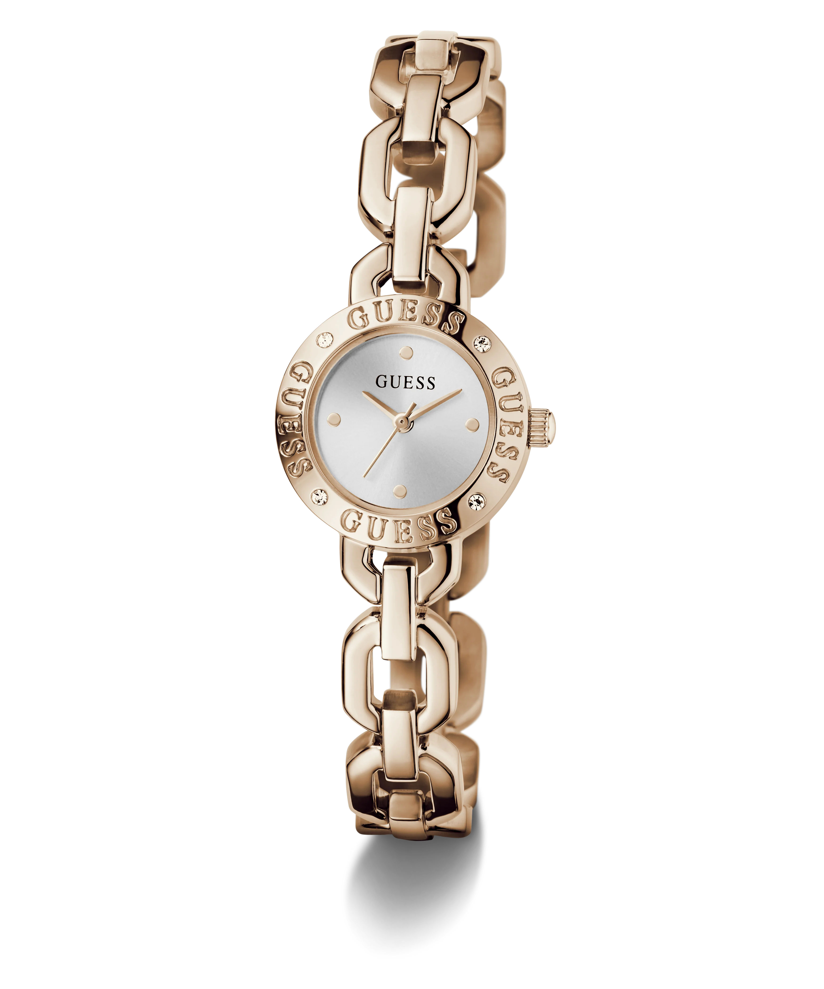 GUESS Ladies Siren Rose Gold Tone Analog Watch