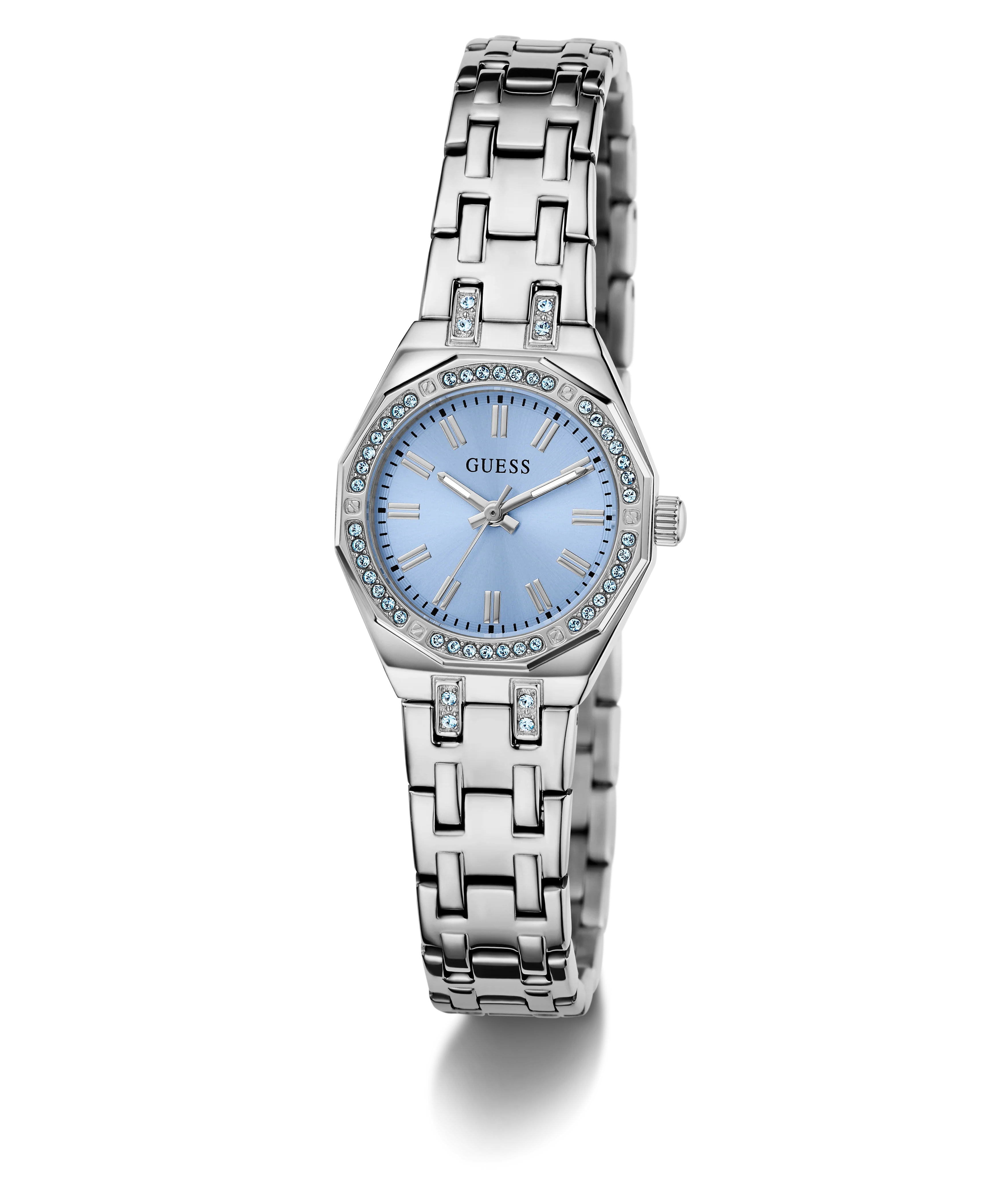 276-guess-ladies-silver-tone-multi-function-watch-with-swarovski-recreatedtm-crystals-1.webp GUESS Ladies Silver Tone Multi-function Watch with Swarovski ReCreated™ crystals