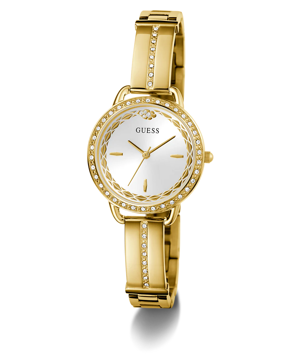 GUESS Limited Edition Lunar New Year Ladies Gold Tone Analog Watch