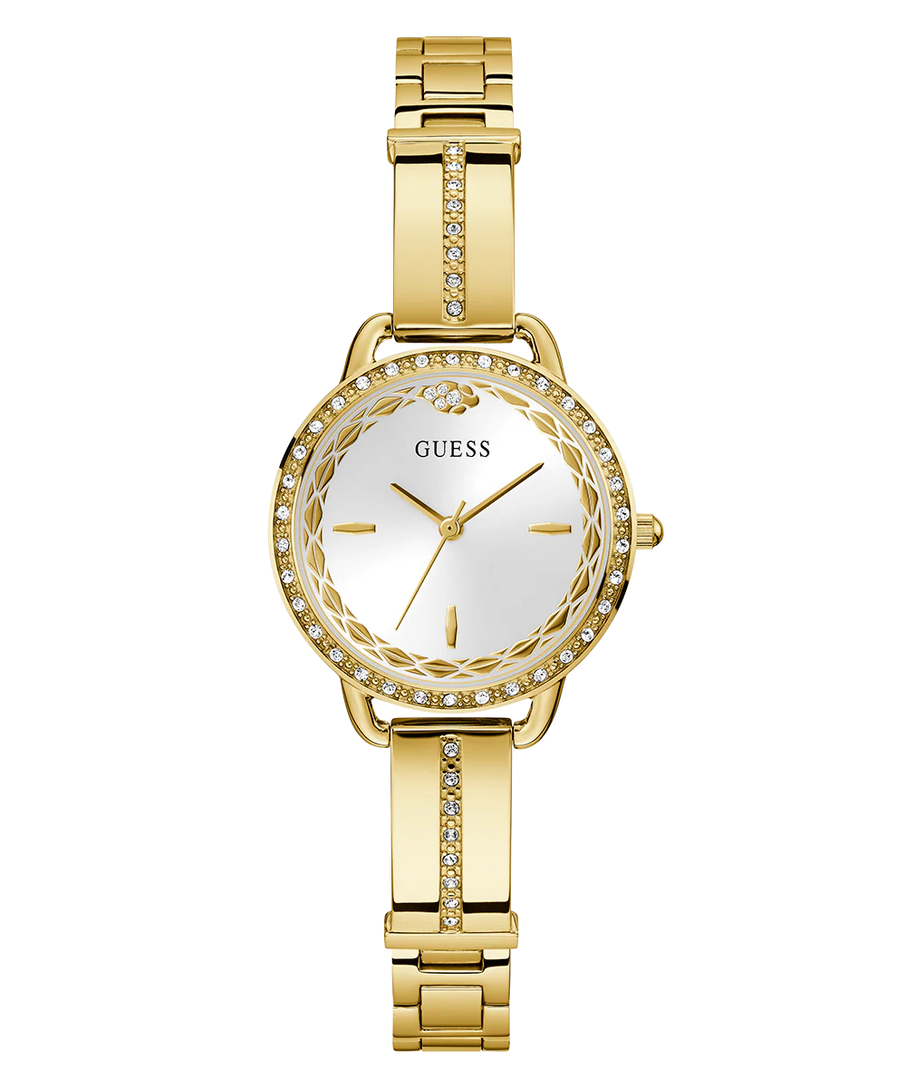 GUESS Limited Edition Lunar New Year Ladies Gold Tone Analog Watch