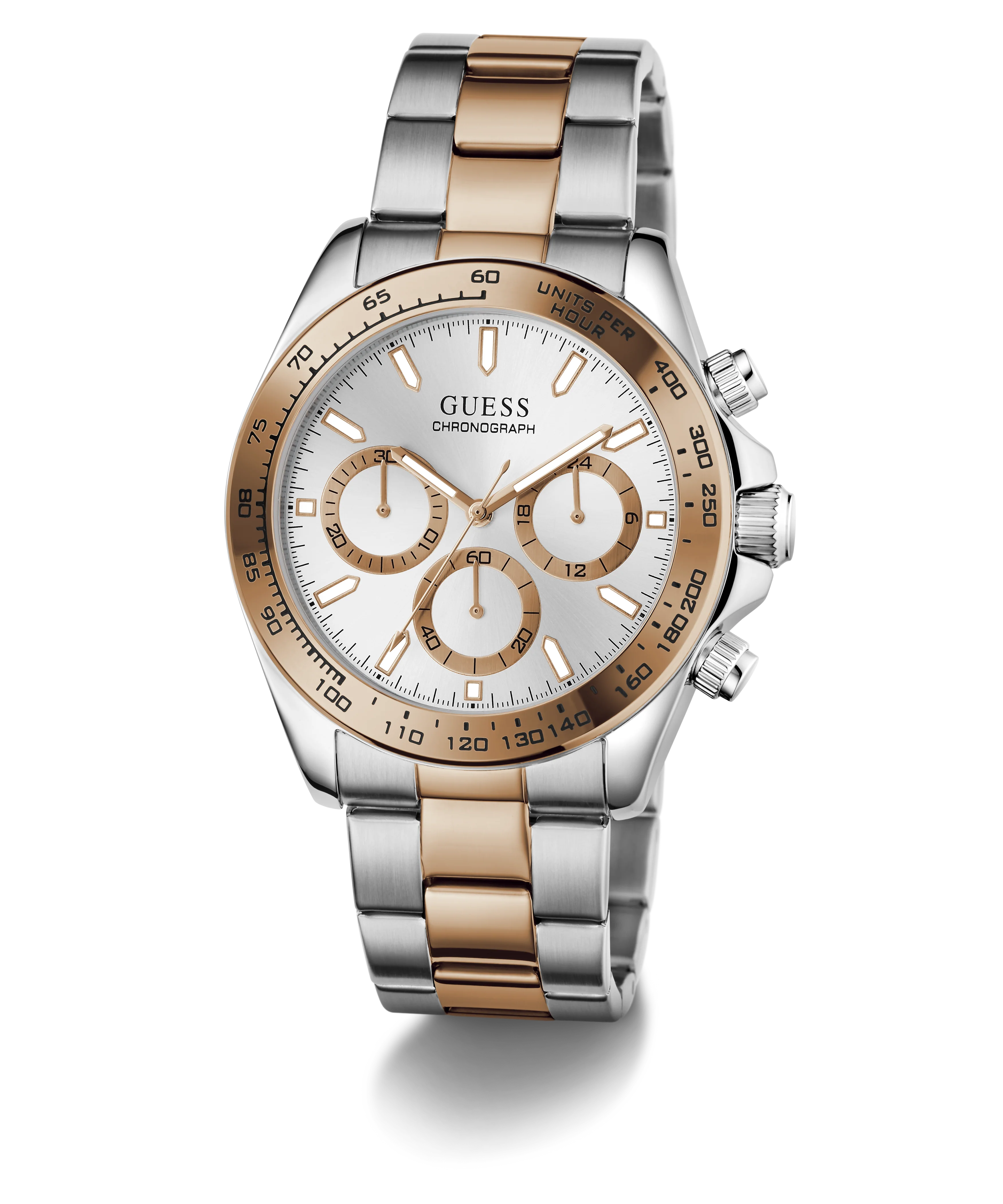 GUESS Mens Arthur 2-Tone Analog Watch