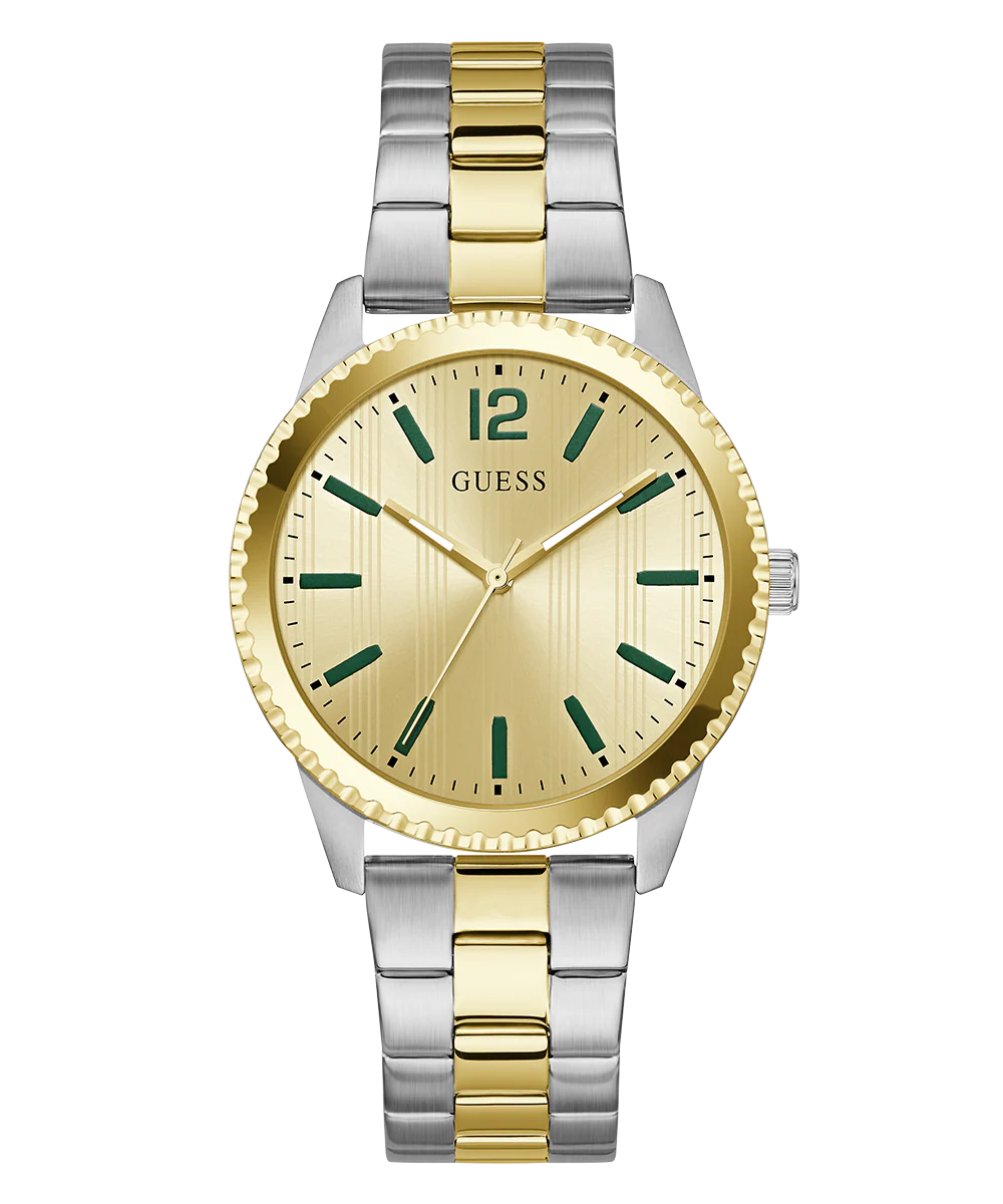 GUESS Mens 2-Tone Analog Watch