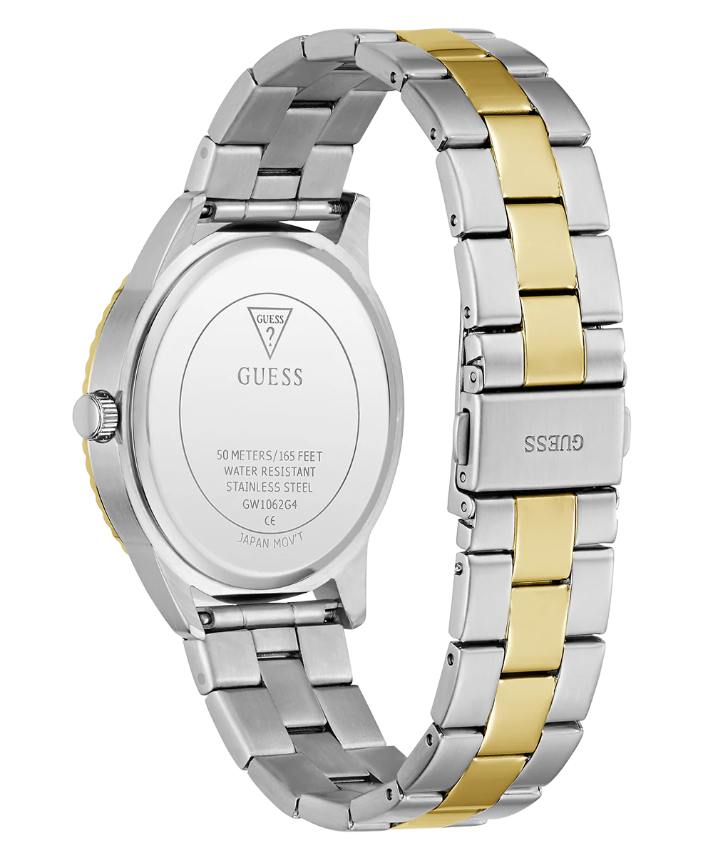 GUESS Mens 2-Tone Analog Watch