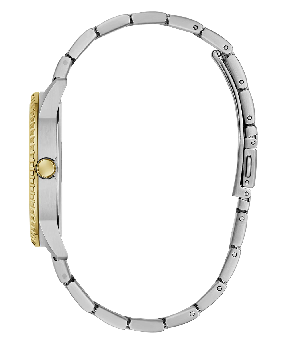 GUESS Mens 2-Tone Analog Watch