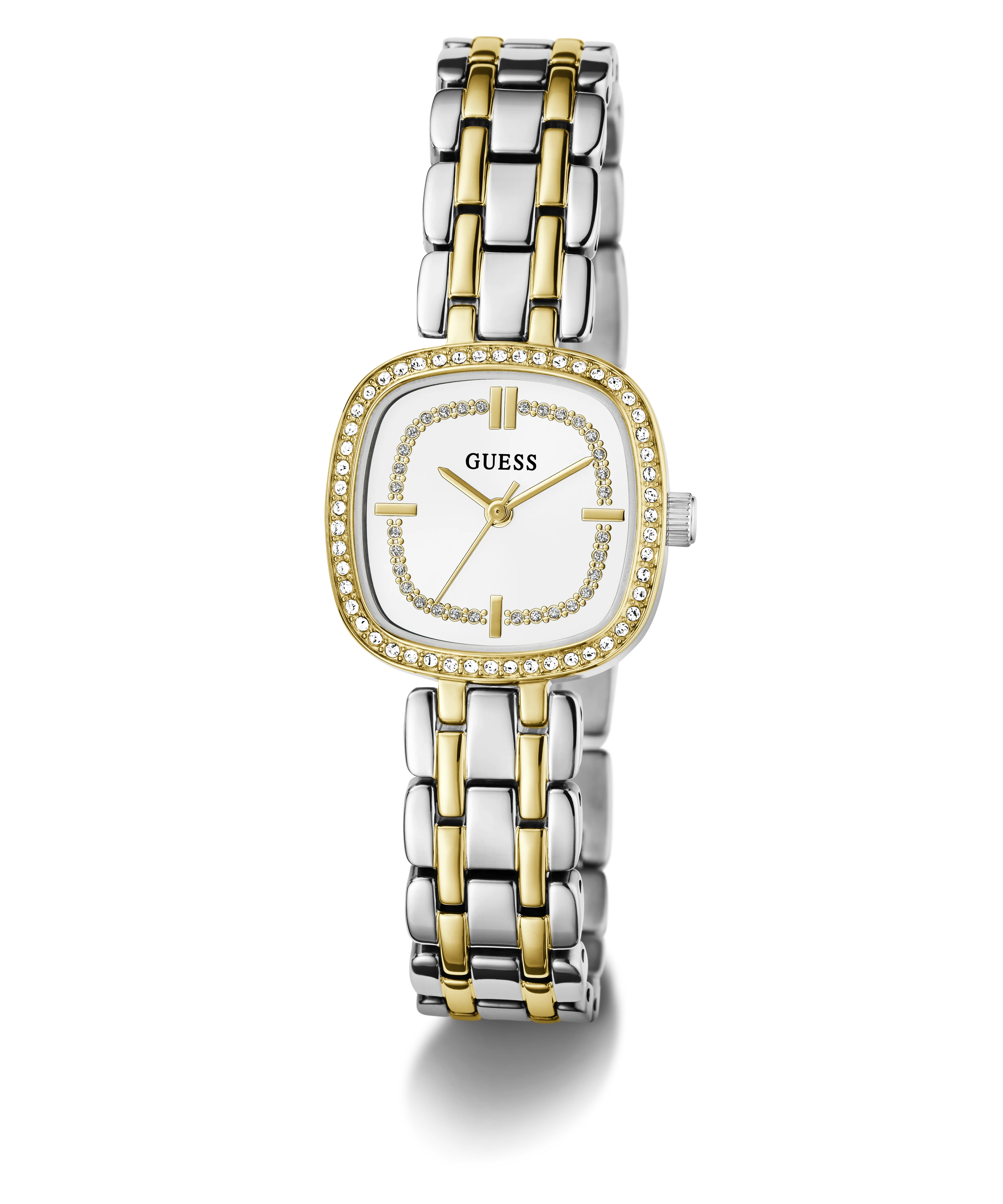 GUESS Ladies Hazel 2-Tone Analog Watch