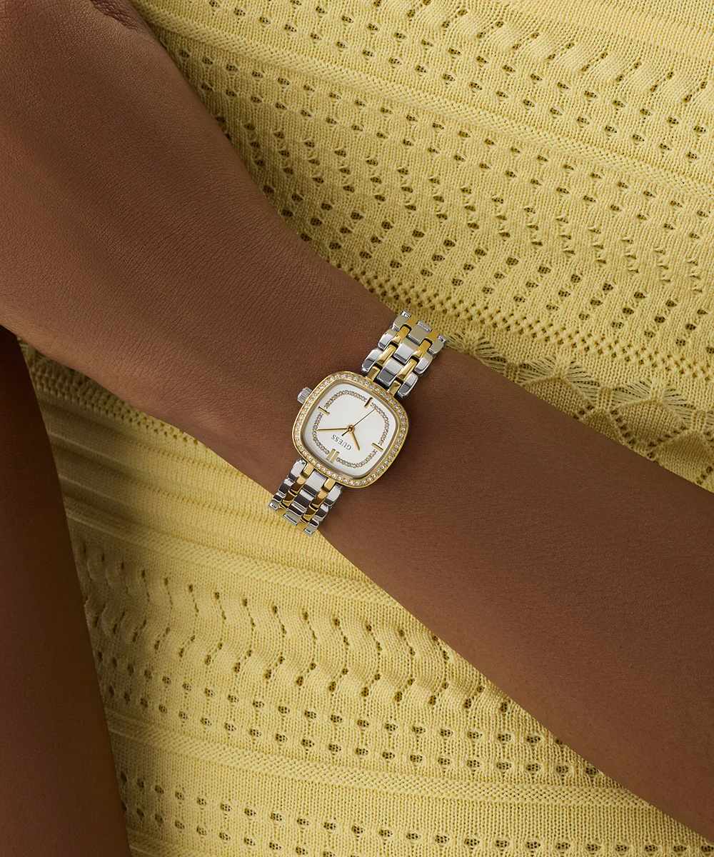 GUESS Ladies Hazel 2-Tone Analog Watch