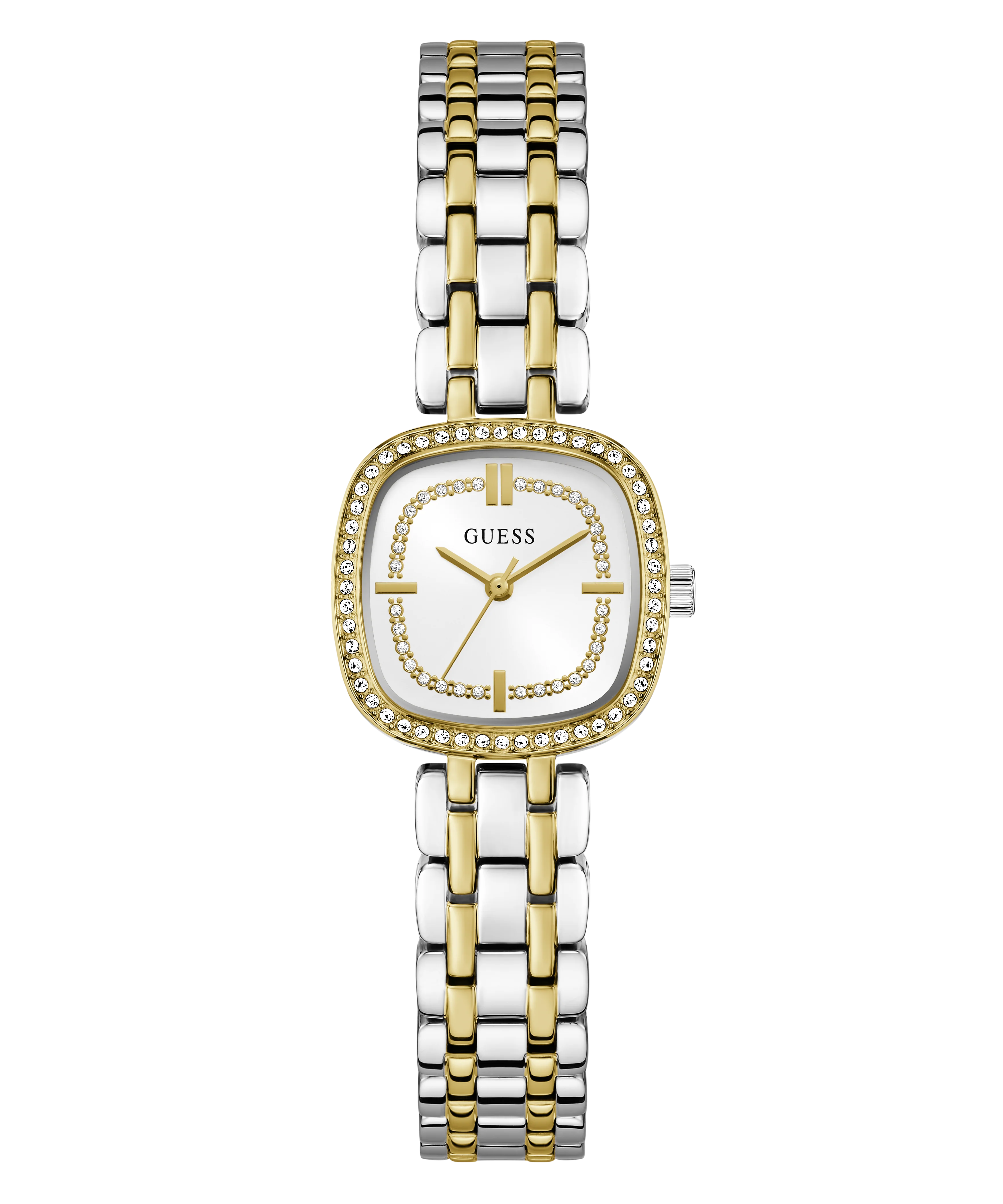 GUESS Ladies Hazel 2-Tone Analog Watch