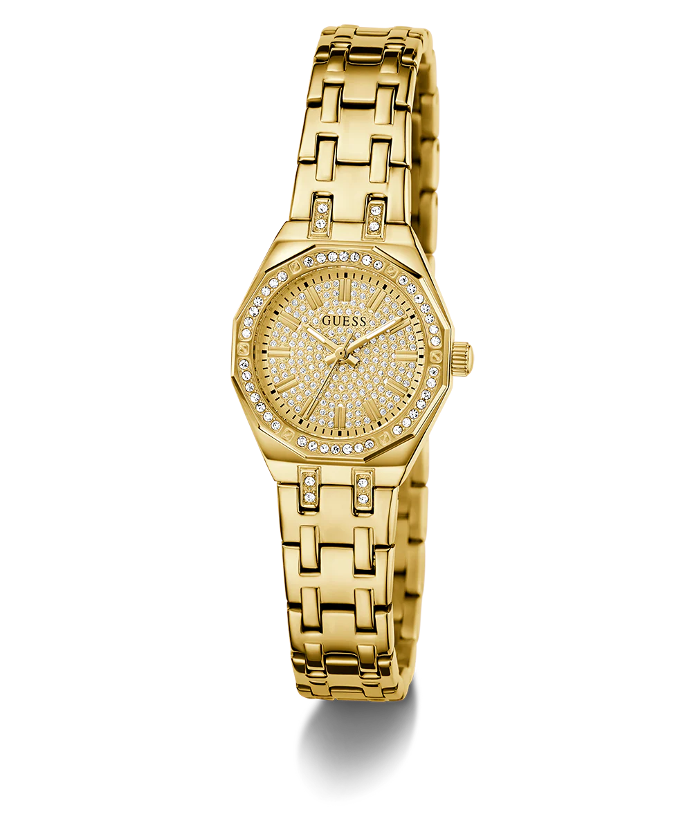 GUESS Ladies Pixie Gold Tone Analog Watch