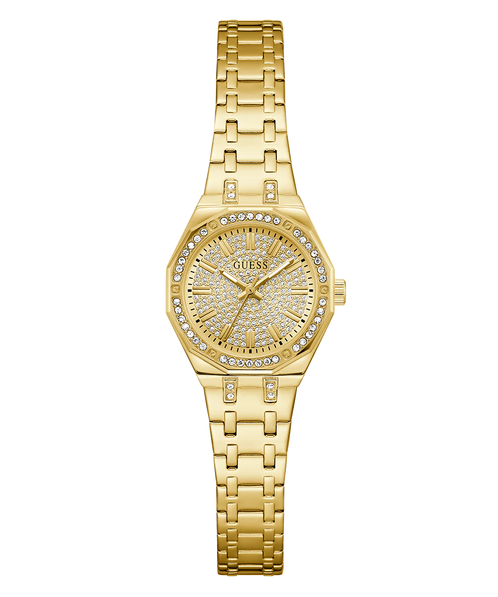 GUESS Ladies Pixie Gold Tone Analog Watch