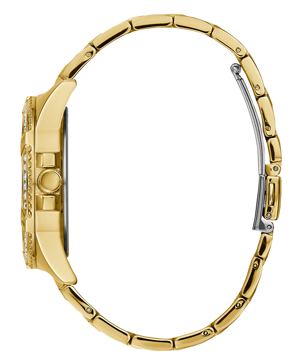 GUESS Ladies Gold Tone Multi-function Watch
