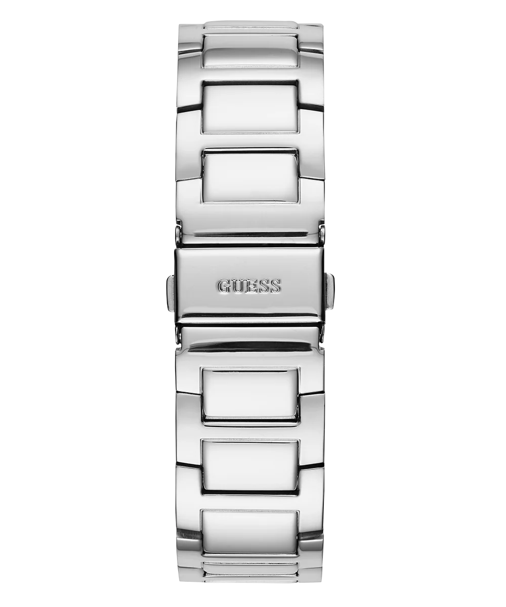 GUESS Ladies Silver Tone Multi-function Watch