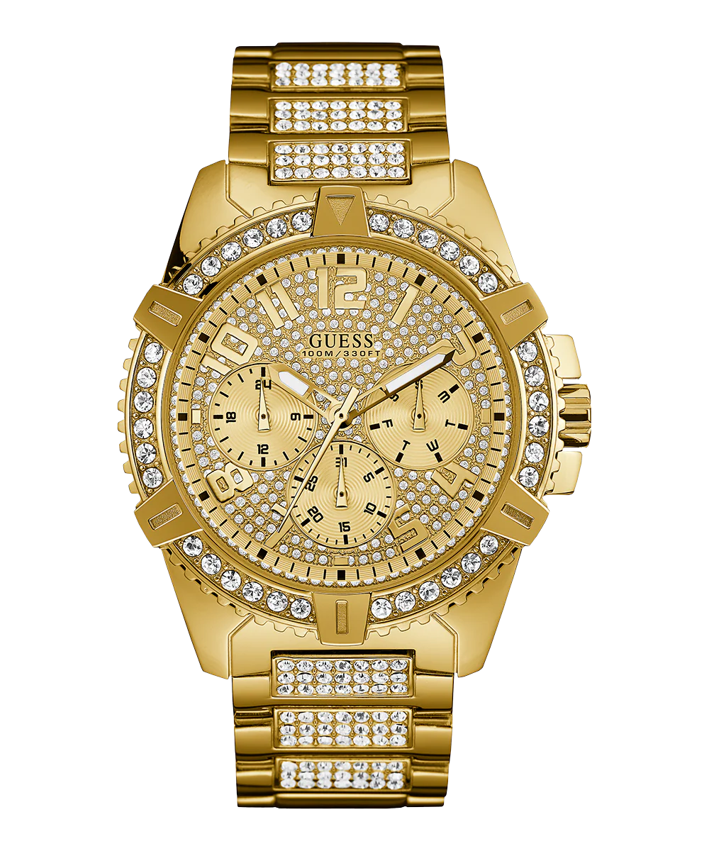 330-guess-mens-gold-tone-multi-function-watch-4.webp GUESS Mens Gold Tone Multi-function Watch