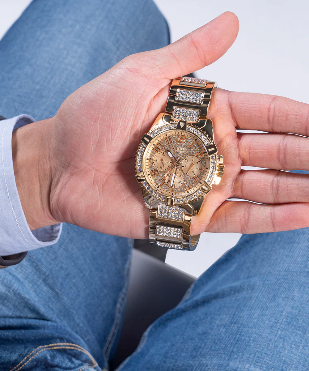330-guess-mens-gold-tone-multi-function-watch-6.webp GUESS Mens Gold Tone Multi-function Watch