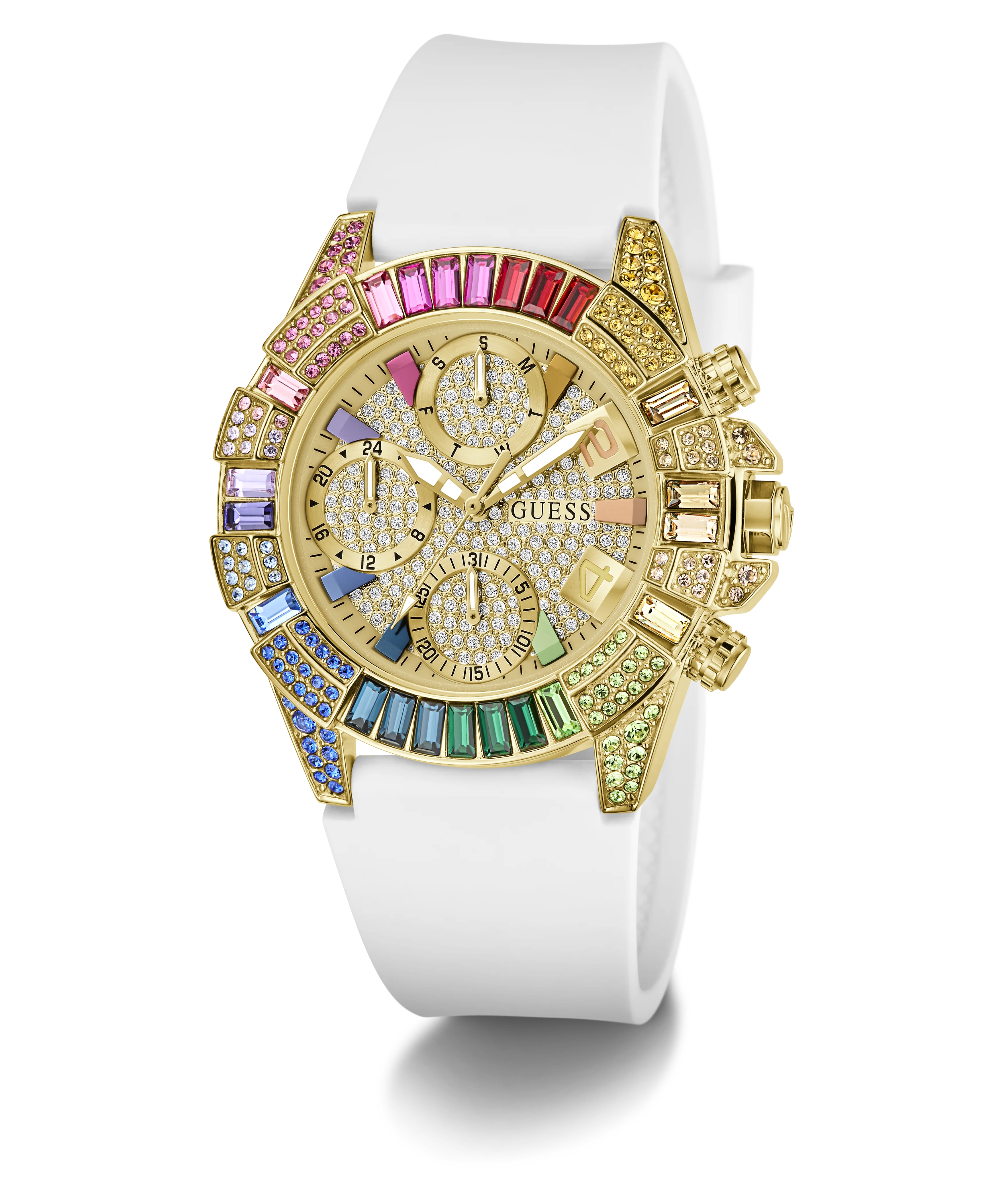 34-guess-pride-limited-edition-white-gold-tone-analog-watch-1.webp GUESS Pride Limited Edition White Gold Tone Analog Watch