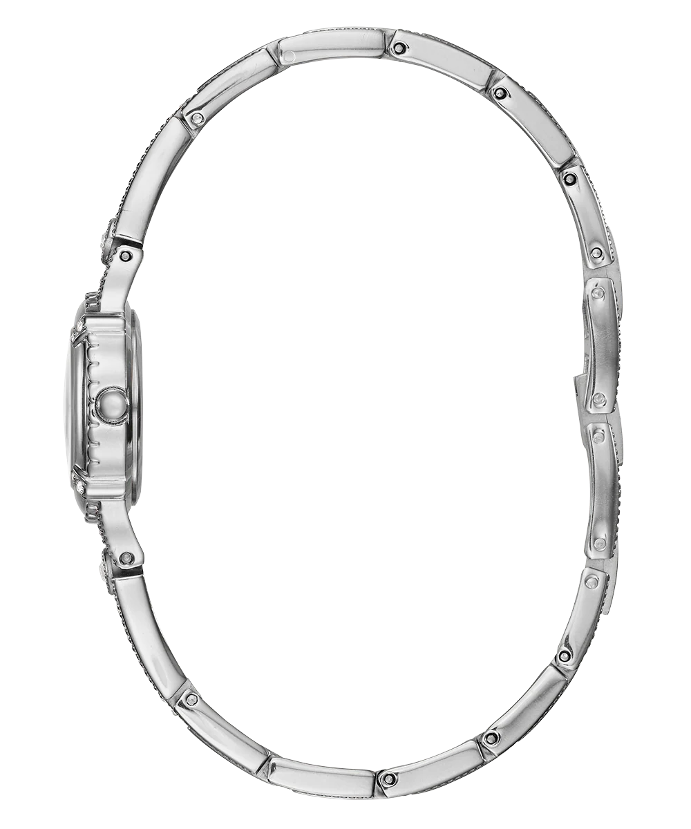 GUESS Ladies Silver Tone Analog Watch