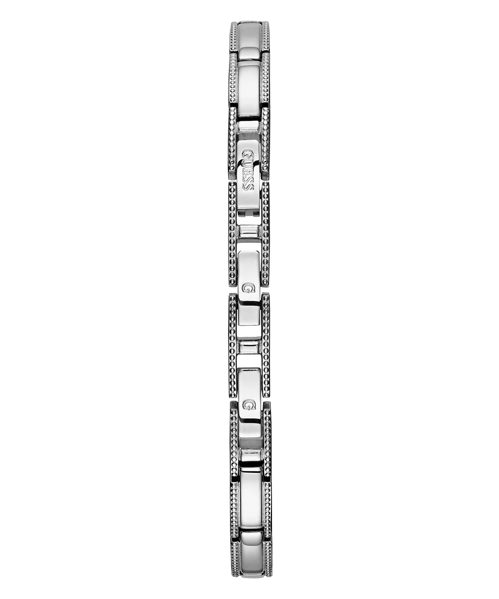 GUESS Ladies Silver Tone Analog Watch