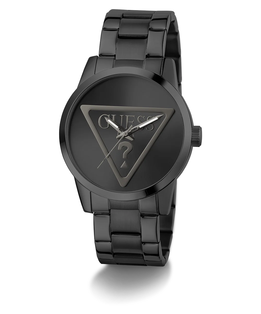 GUESS Mens Black Analog Watch