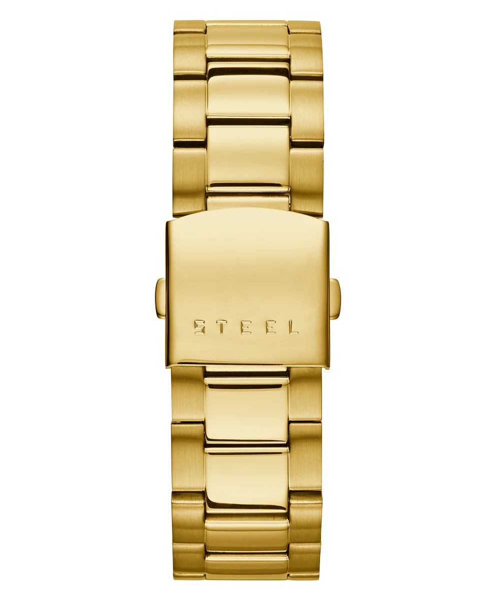 GUESS Mens Gold Tone Chronograph Watch