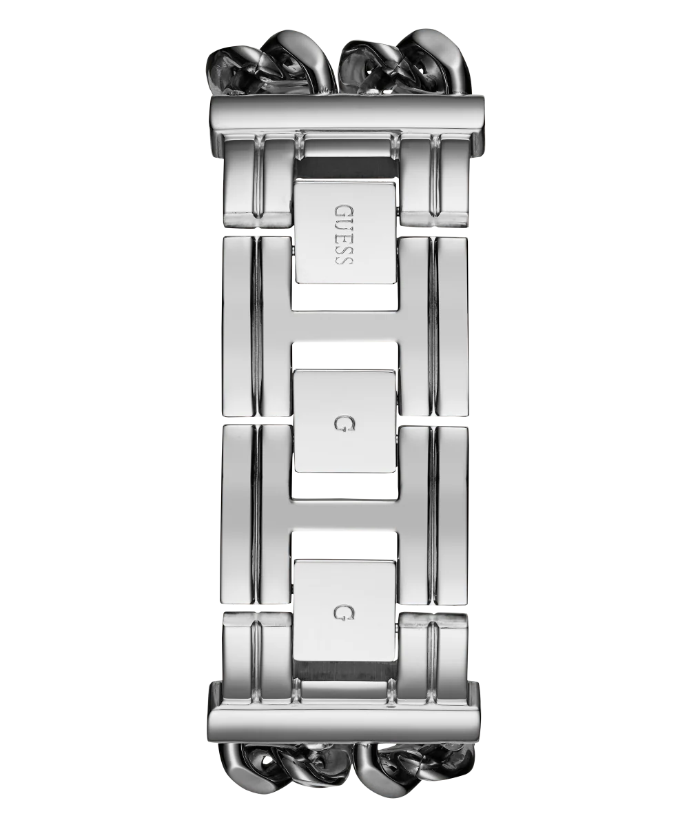GUESS Ladies Silver Tone Analog Watch