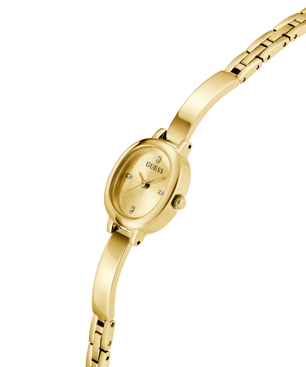 GUESS Ladies Gold Tone Analog Watch