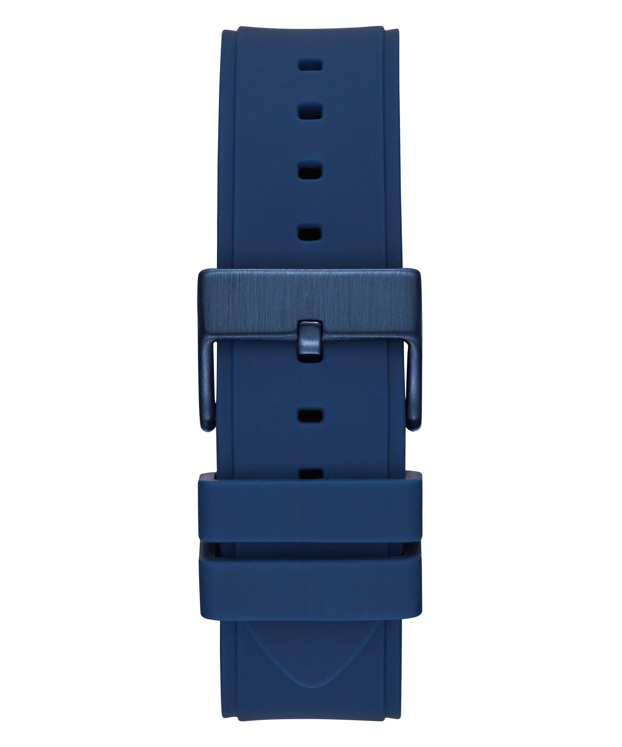 GUESS Mens Blue Rose Gold Tone Multi-function Watch