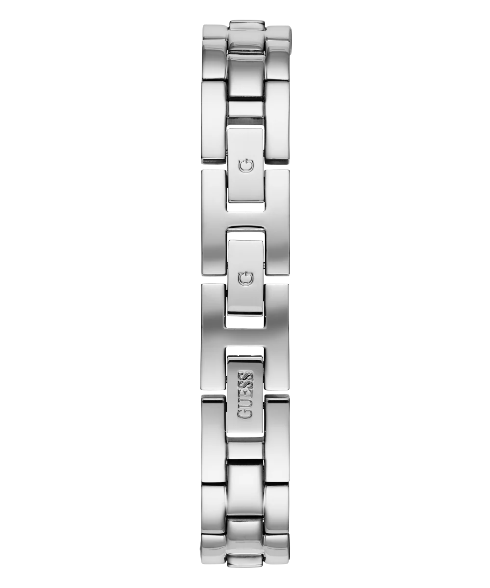 GUESS Ladies Silver Tone Analog Watch