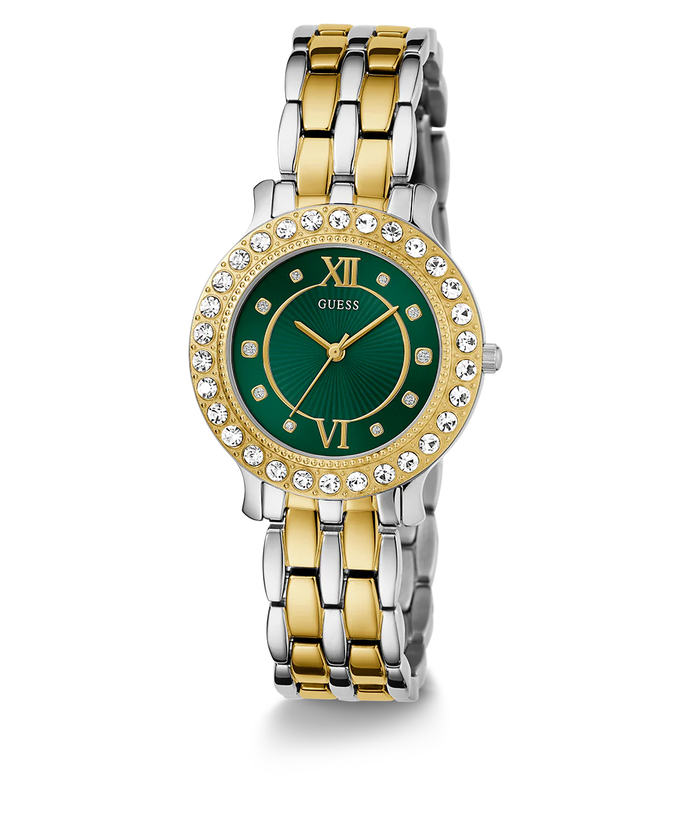 GUESS Ladies 2-Tone Analog Watch