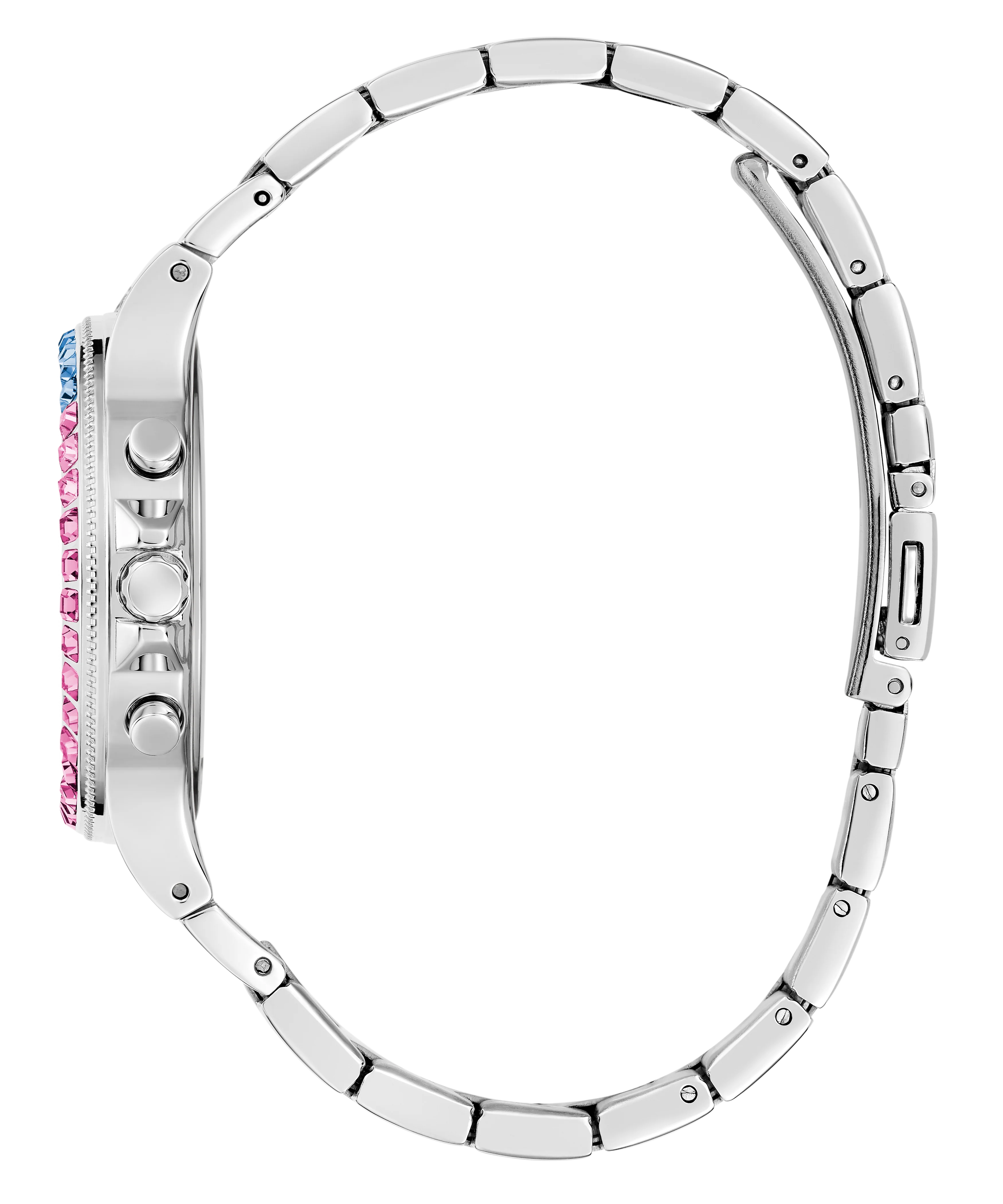 418-guess-ladies-silver-tone-multi-function-watch-3.webp GUESS Ladies Silver Tone Multi-function Watch