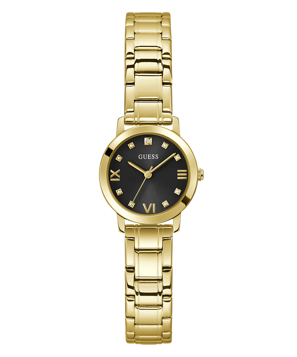 GUESS Ladies Gold Tone Analog Watch