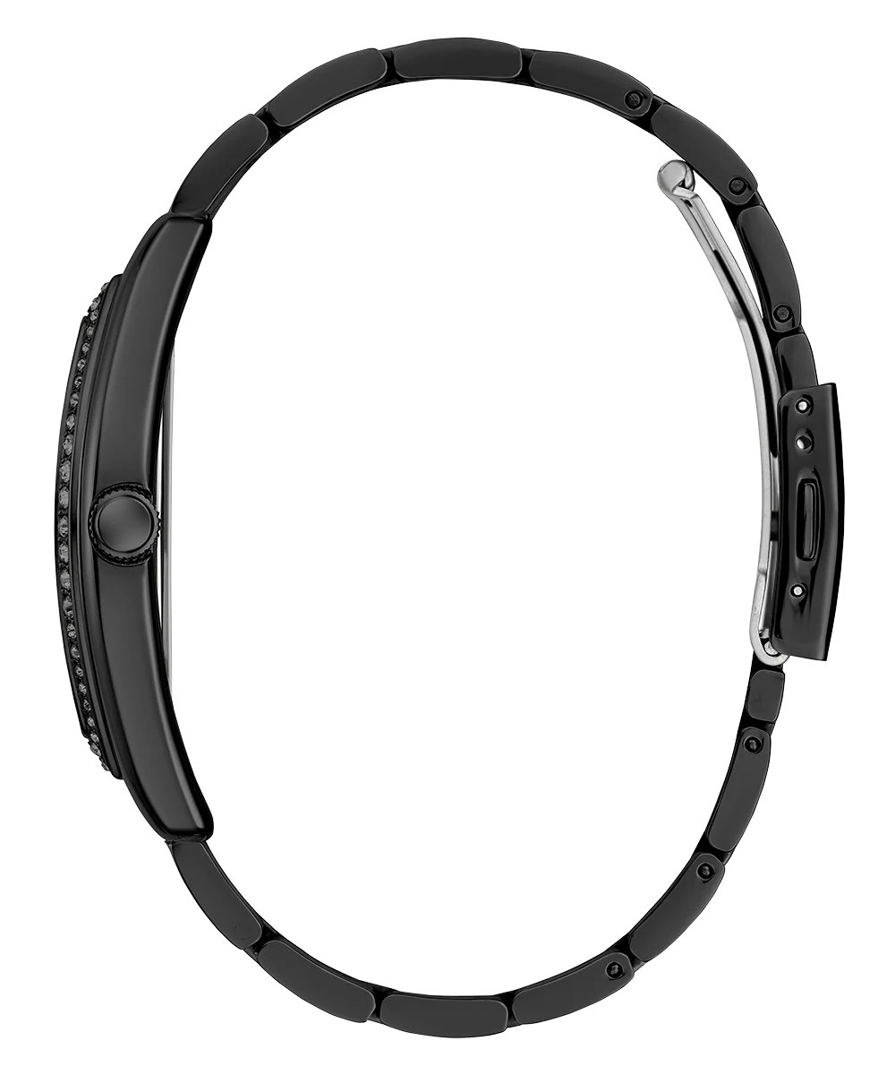 GUESS Mens Black Analog Watch