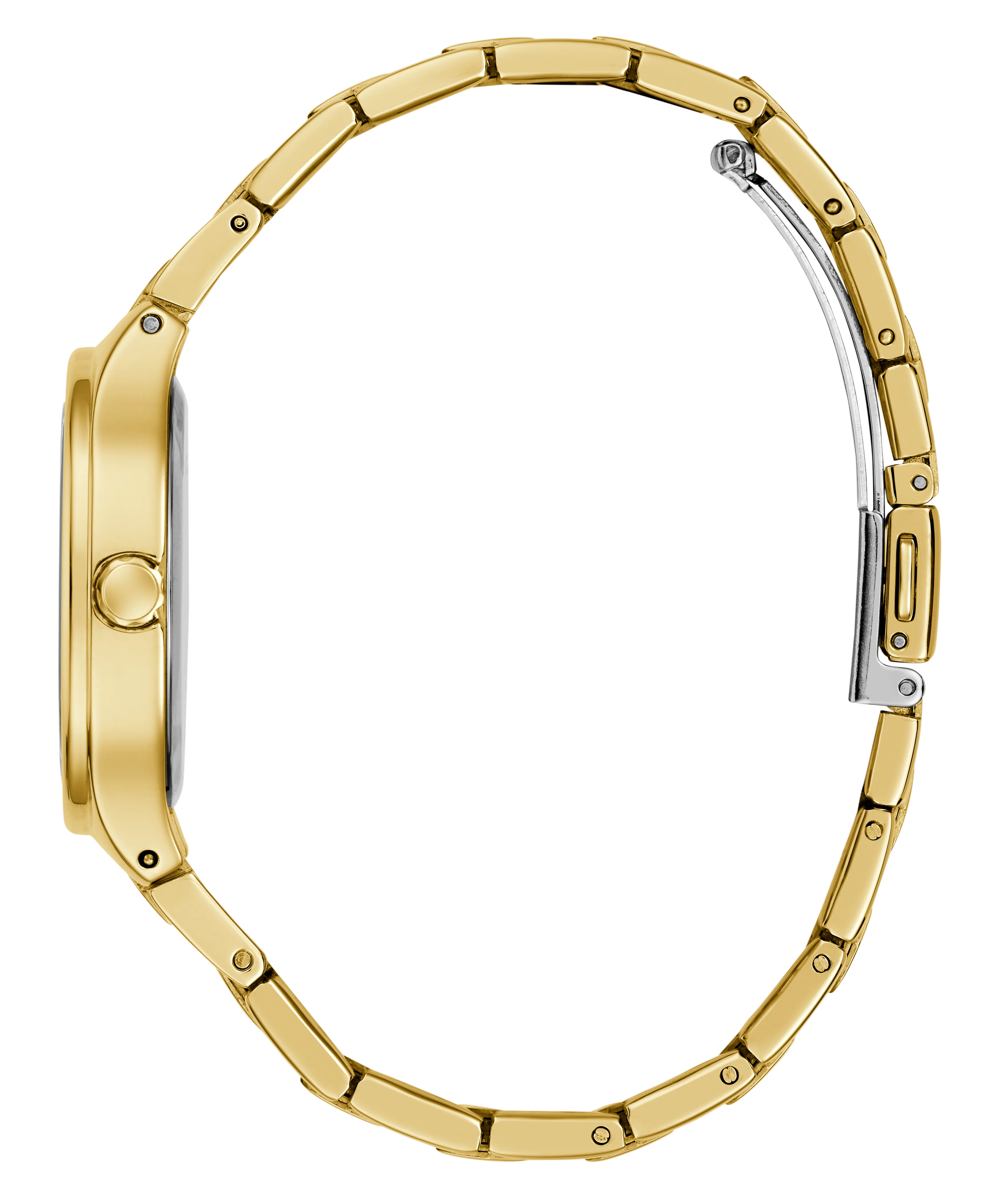 GUESS Ladies Gold Tone Analog Watch