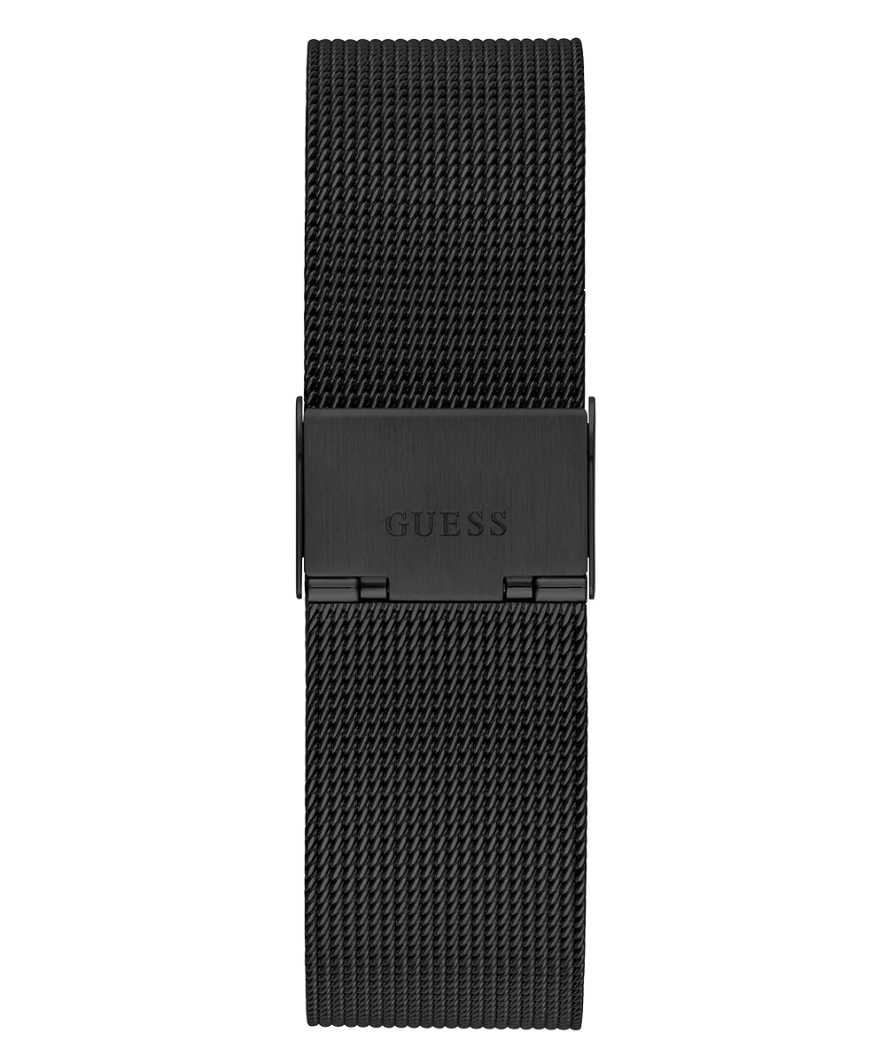 GUESS Mens Black Analog Watch