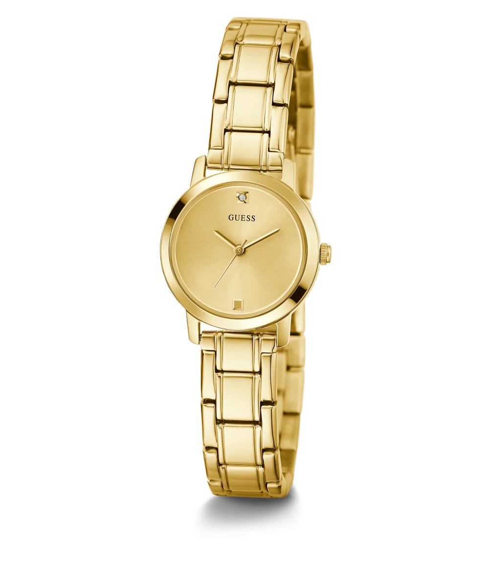 GUESS Ladies Gold Tone Analog Watch