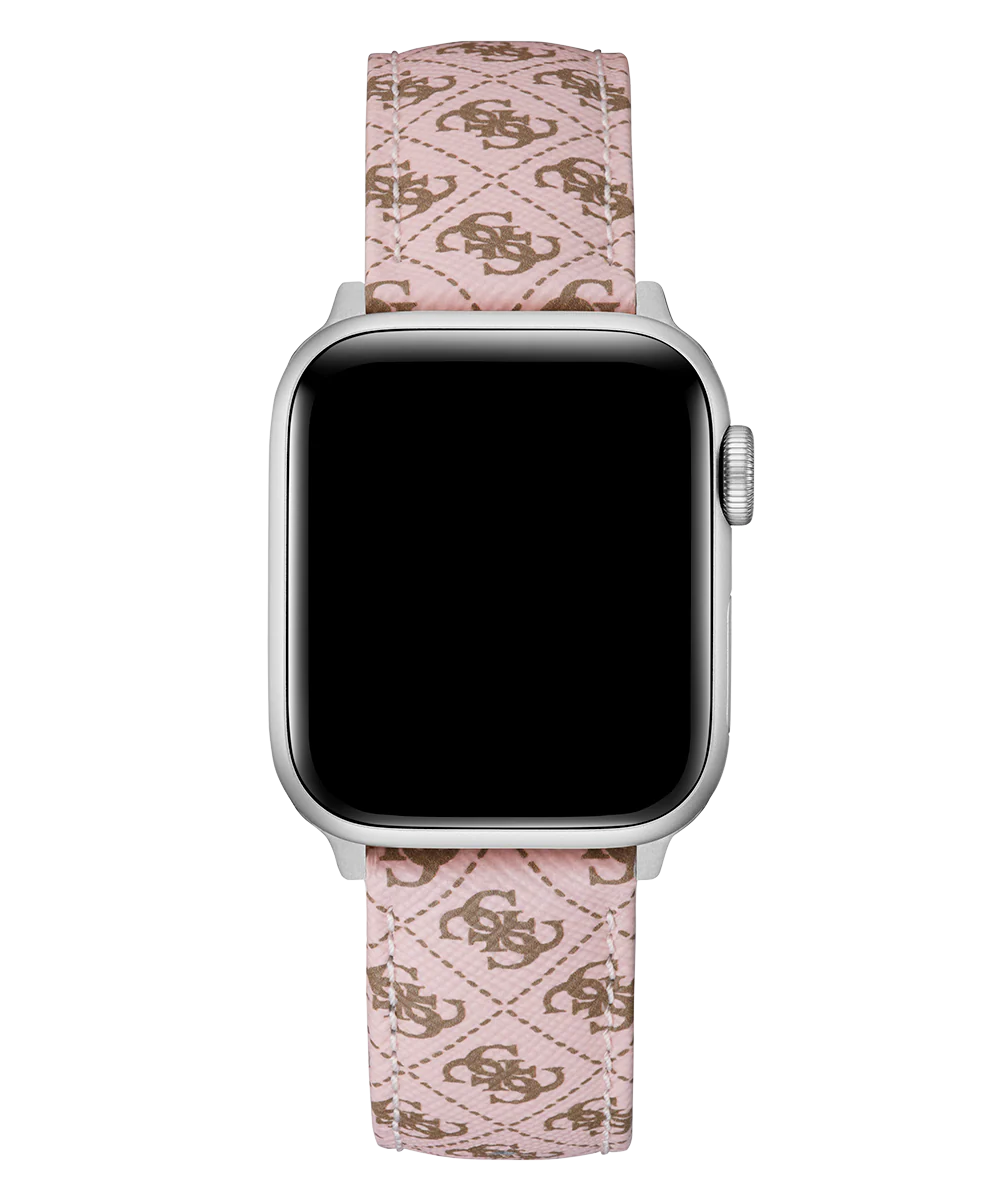 GUESS Logo Leather Band for Apple 38-40 mm Watch