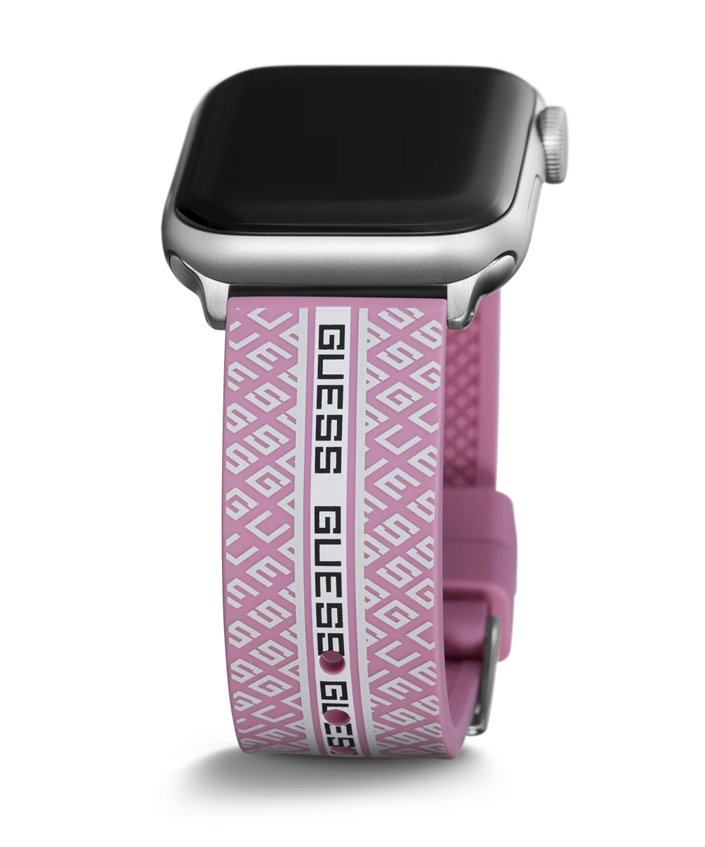GUESS Logo Silicone Band for Apple 38-40 mm Watch