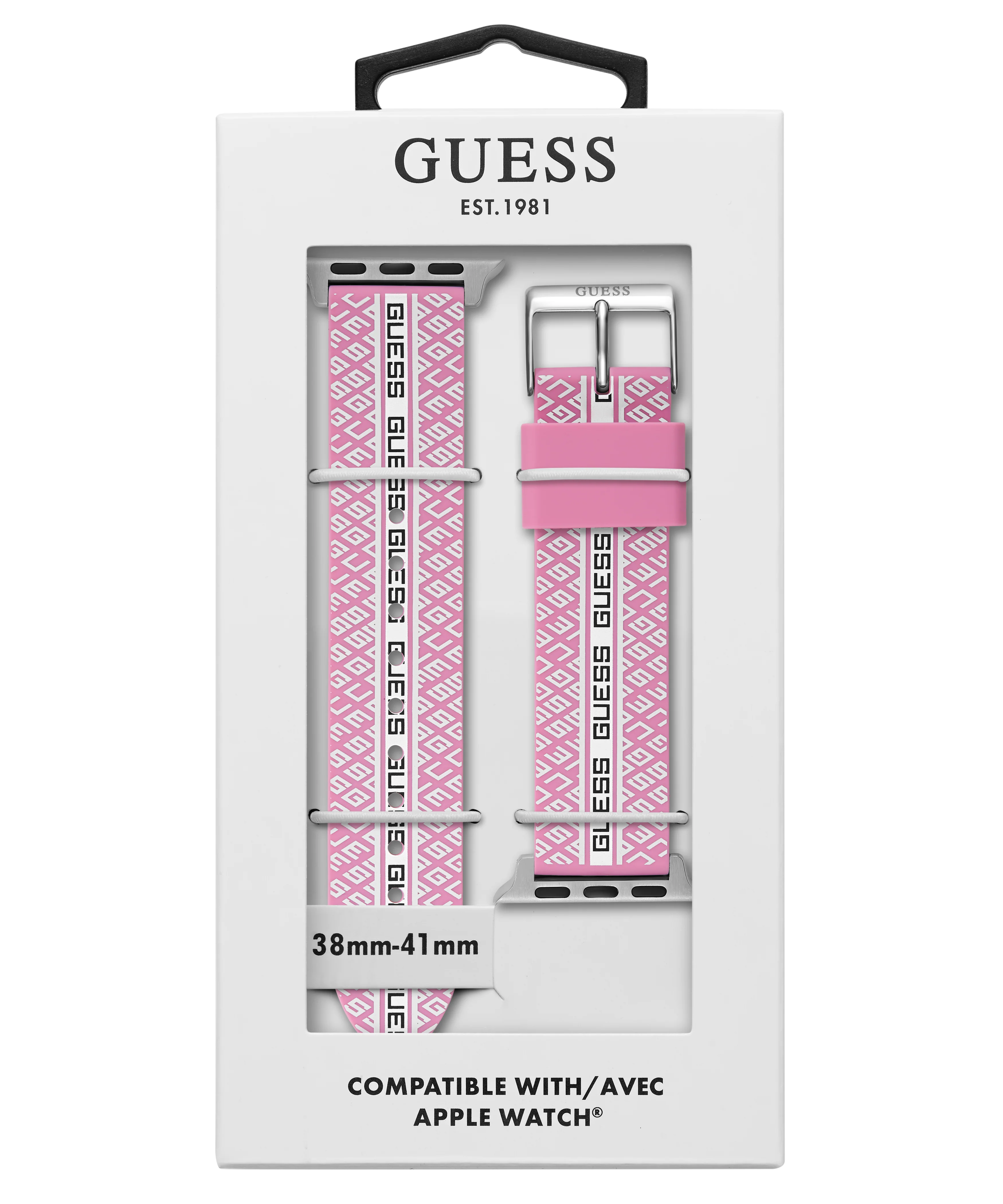 GUESS Logo Silicone Band for Apple 38-40 mm Watch