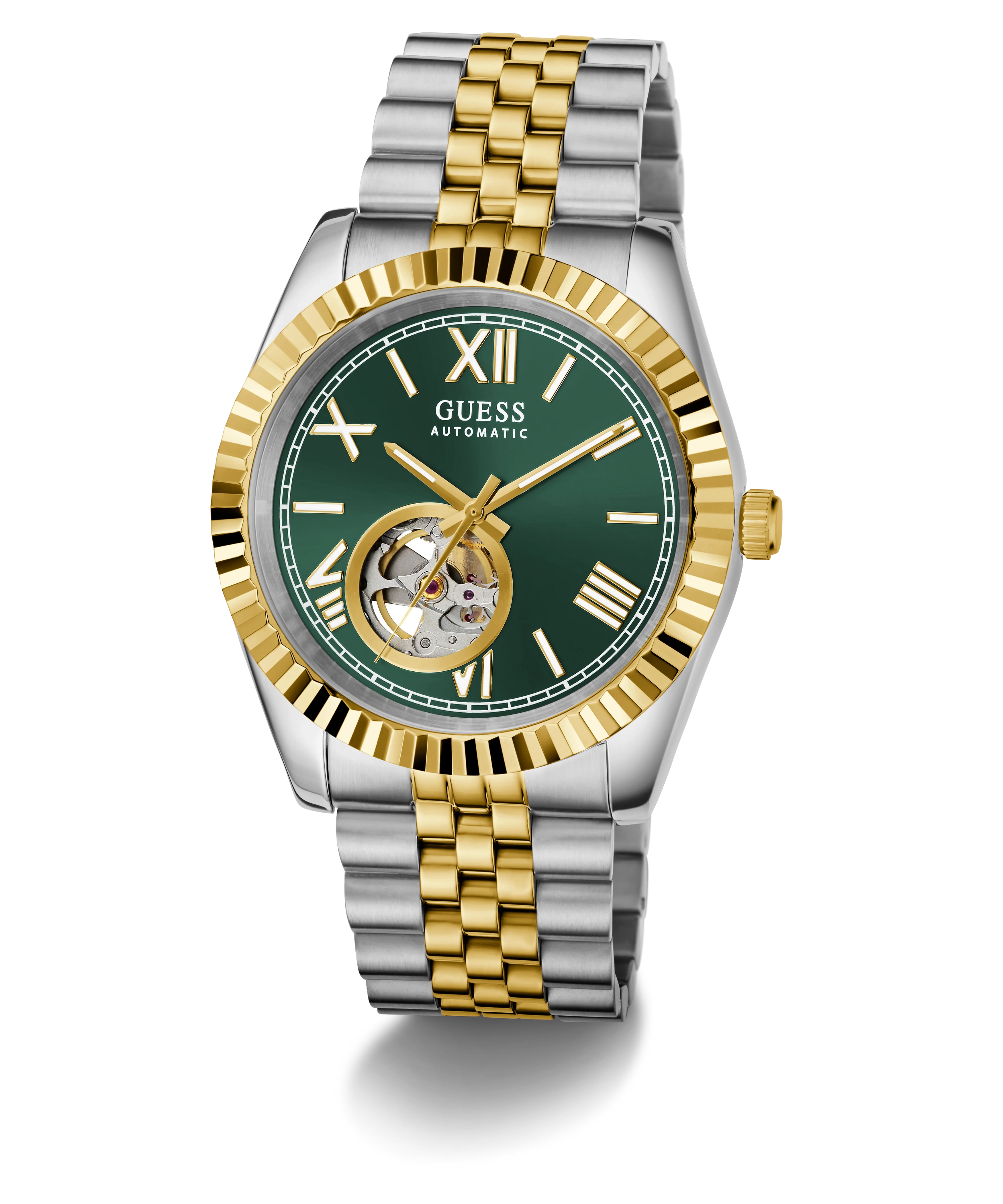 GUESS Mens 2-Tone Automatic Watch