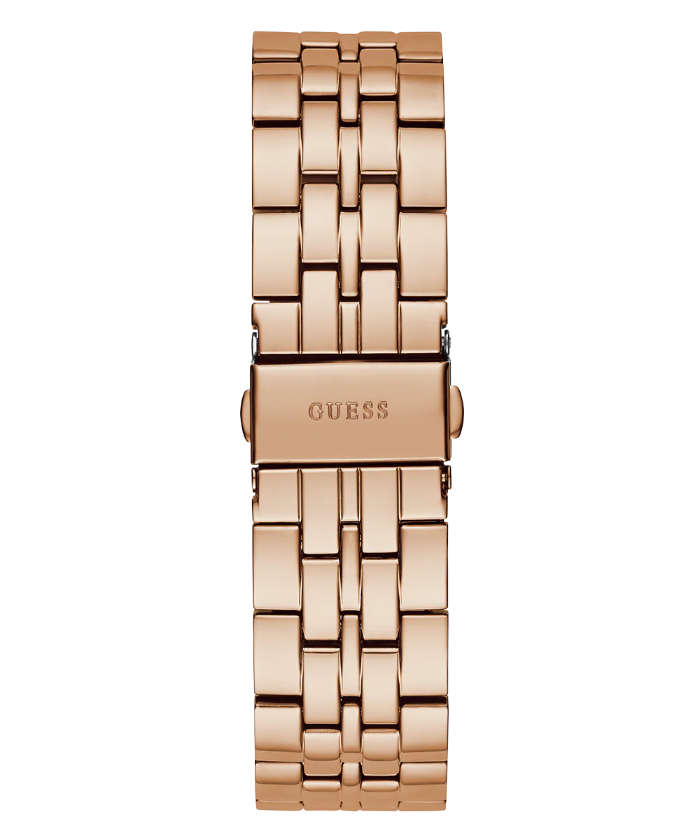 GUESS Ladies Rose Gold Tone Multi-function Watch