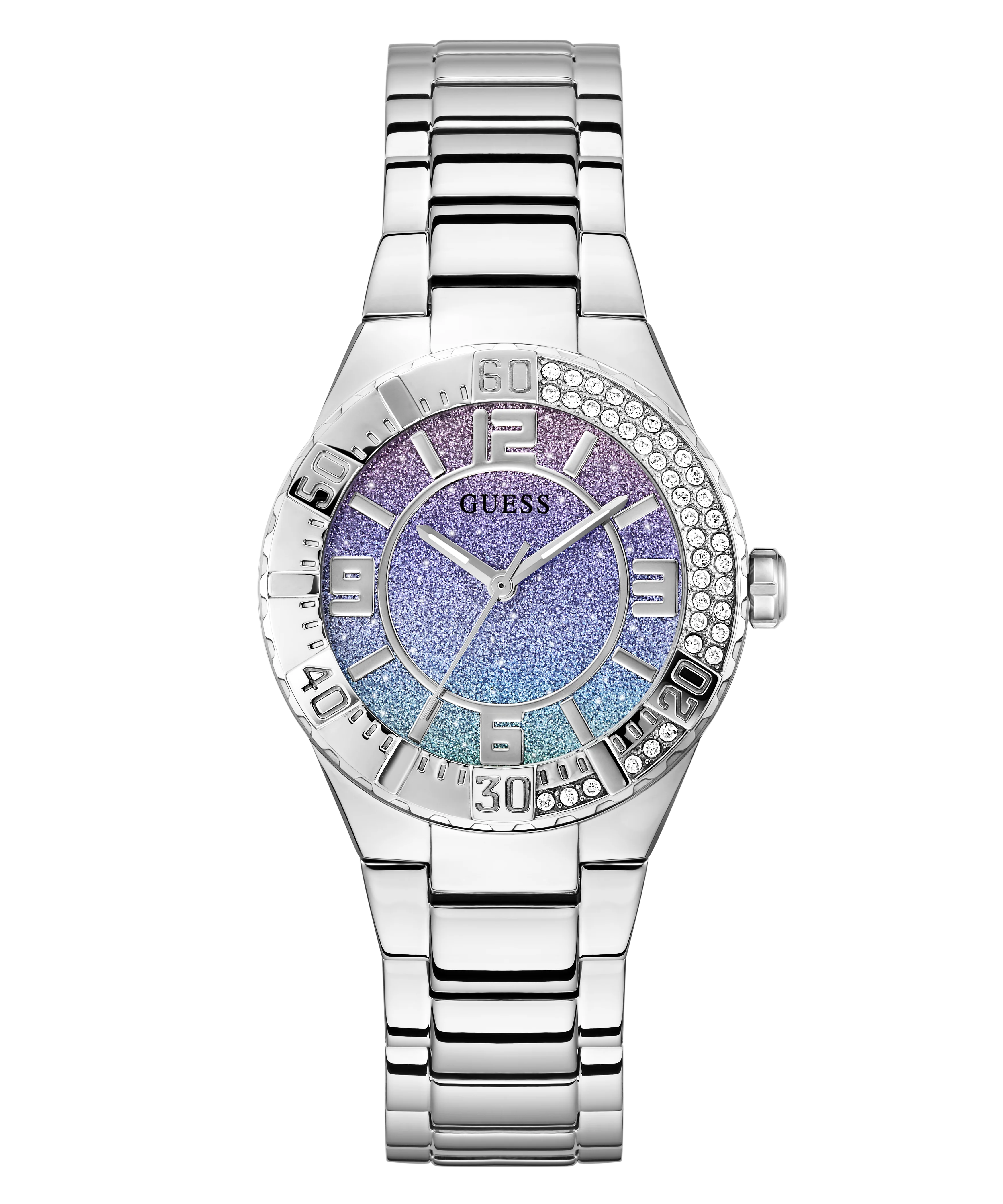 471-guess-ladies-silver-tone-multi-function-watch-4.webp GUESS Ladies Silver Tone Multi-function Watch