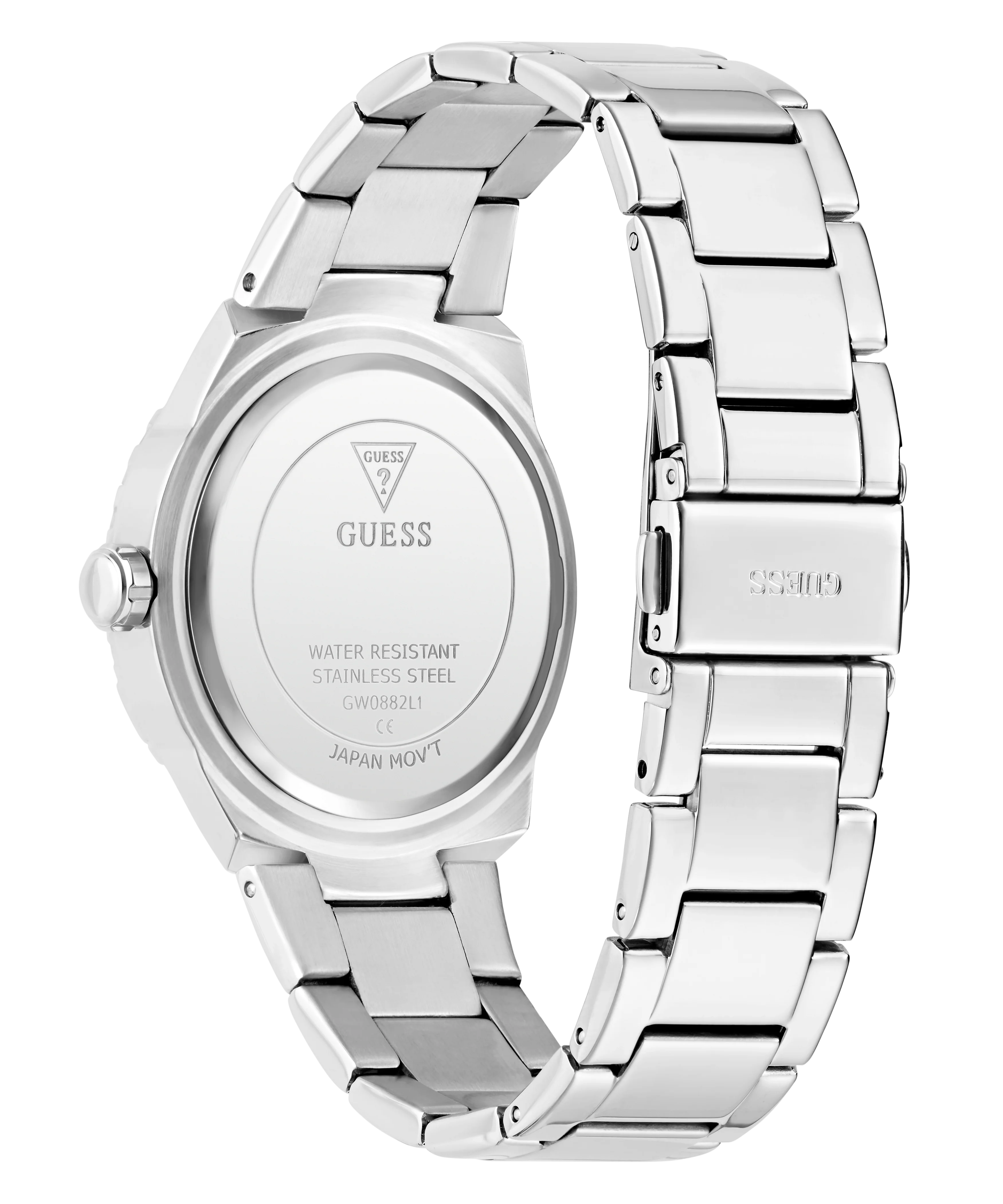 471-guess-ladies-silver-tone-multi-function-watch-7.webp GUESS Ladies Silver Tone Multi-function Watch