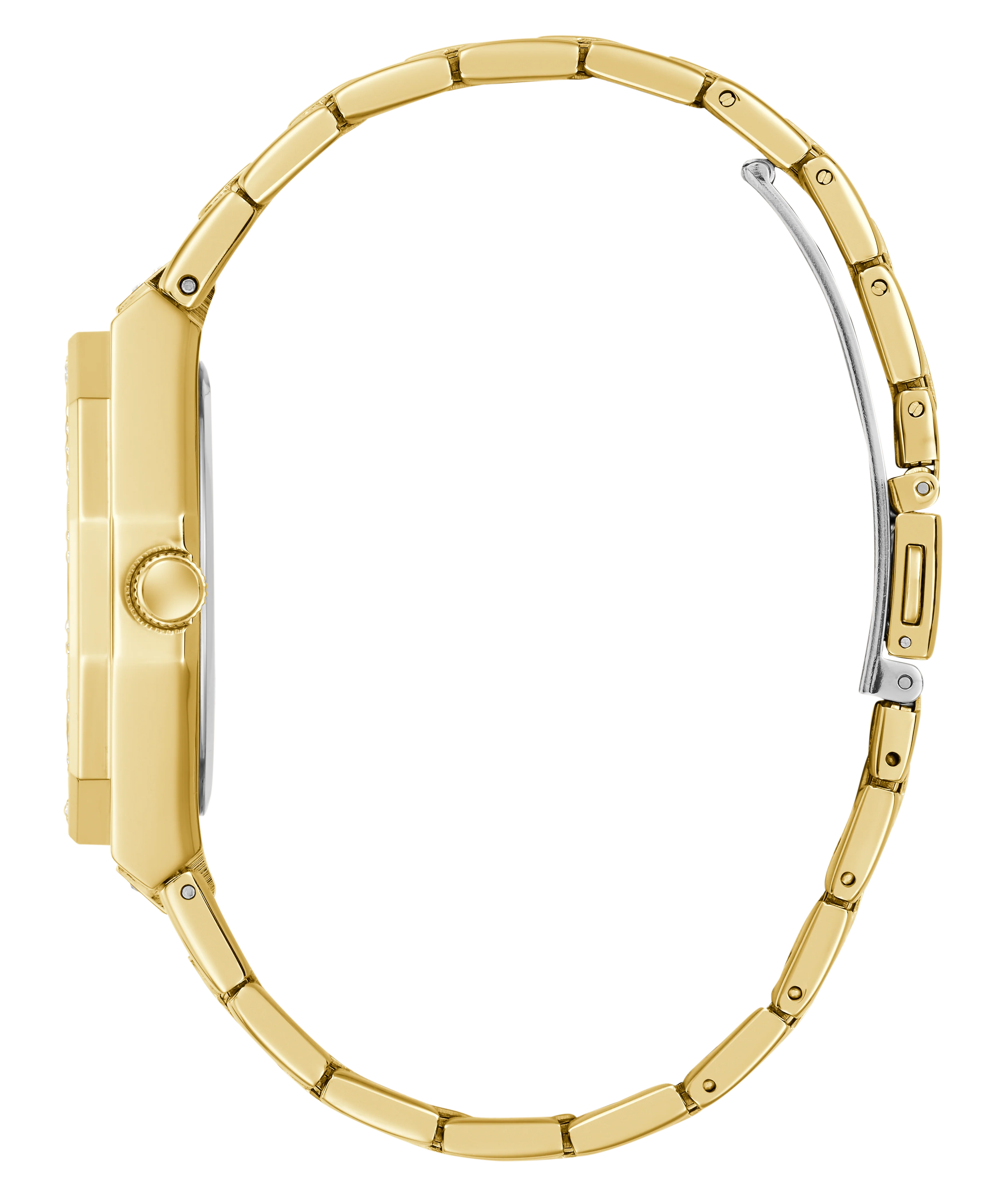 GUESS Ladies Gold Tone Multi-function Watch
