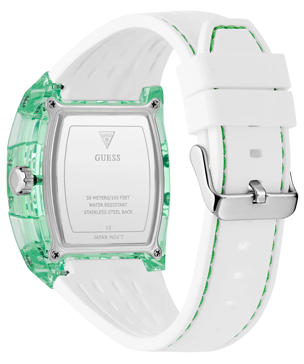 480-guess-mens-white-green-multi-function-watch-7.webp GUESS Mens White Green Multi-function Watch