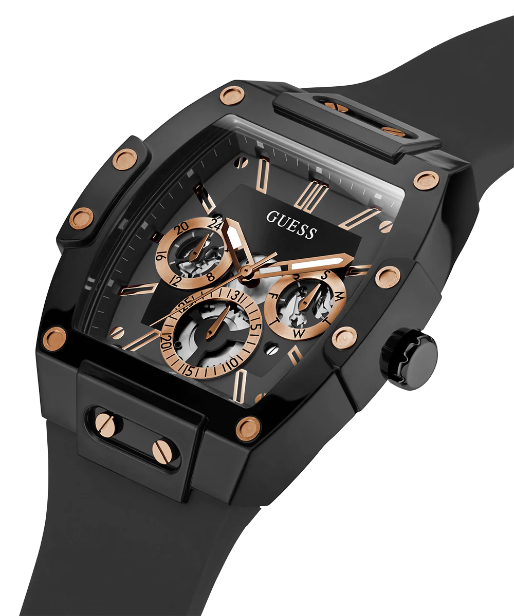 493-guess-mens-black-multi-function-watch-2.webp GUESS Mens Black Multi-function Watch