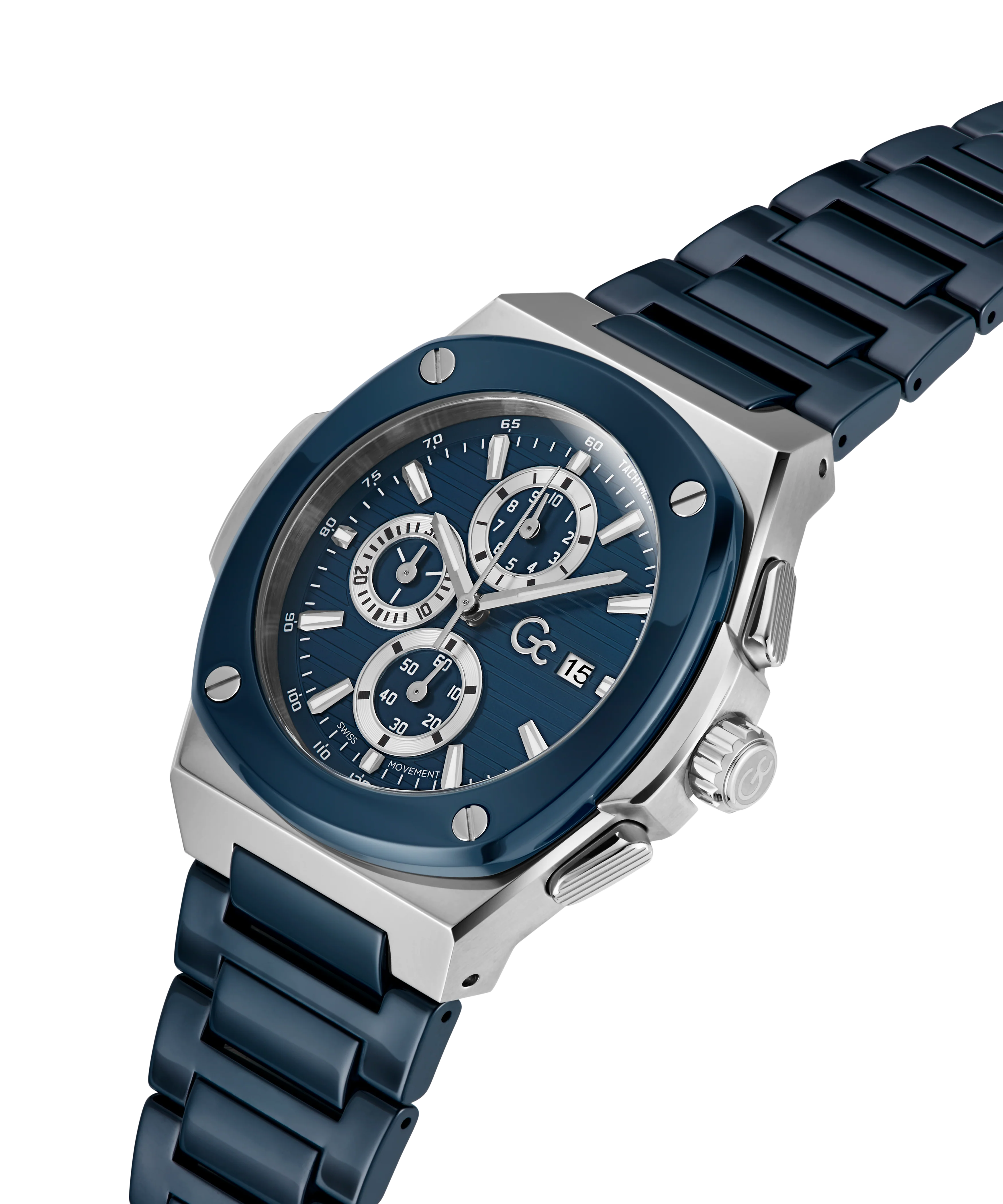 Gc Coussin Shape Chrono Ceramic