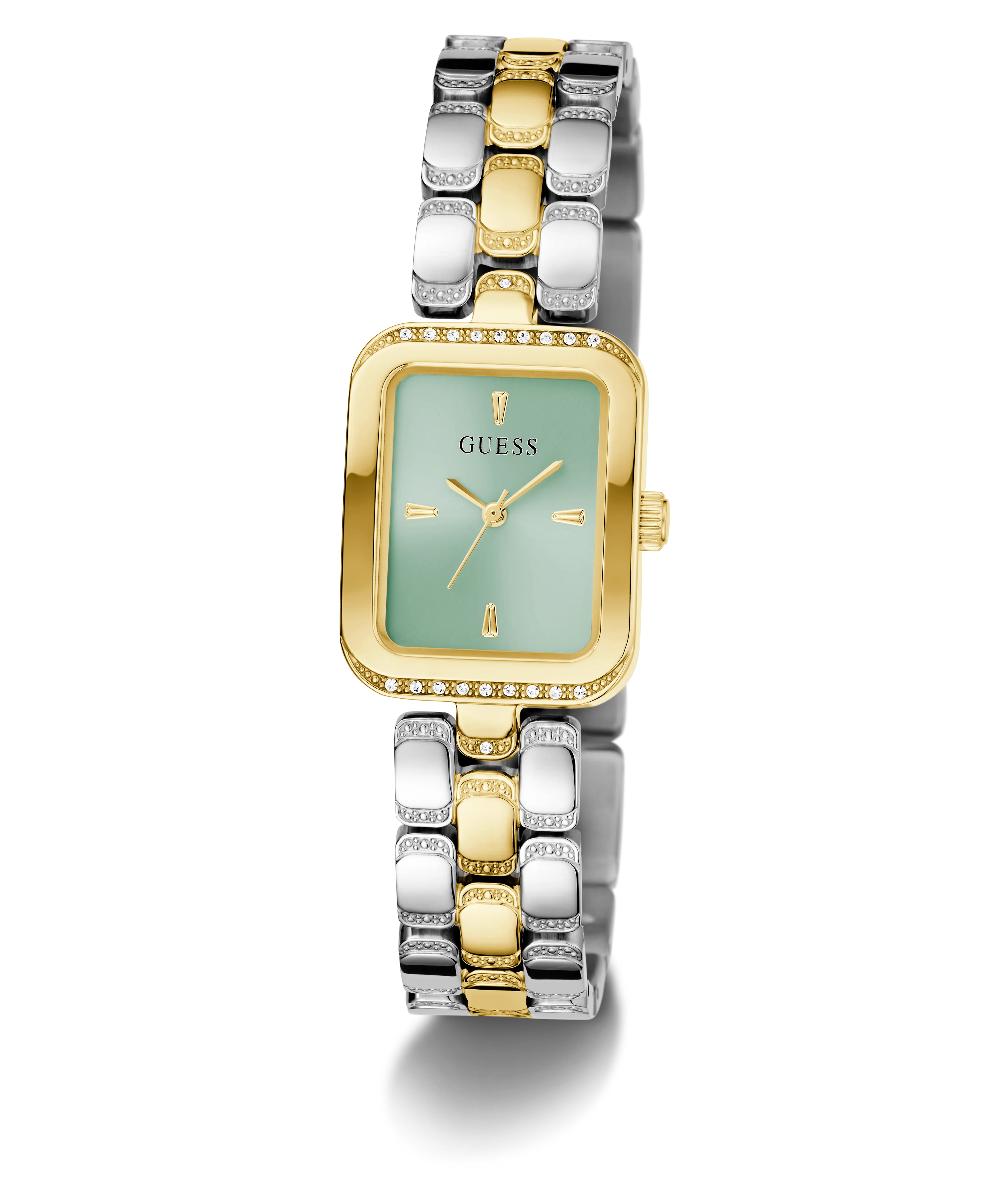 GUESS Ladies 2-Tone Gold Tone Analog Watch