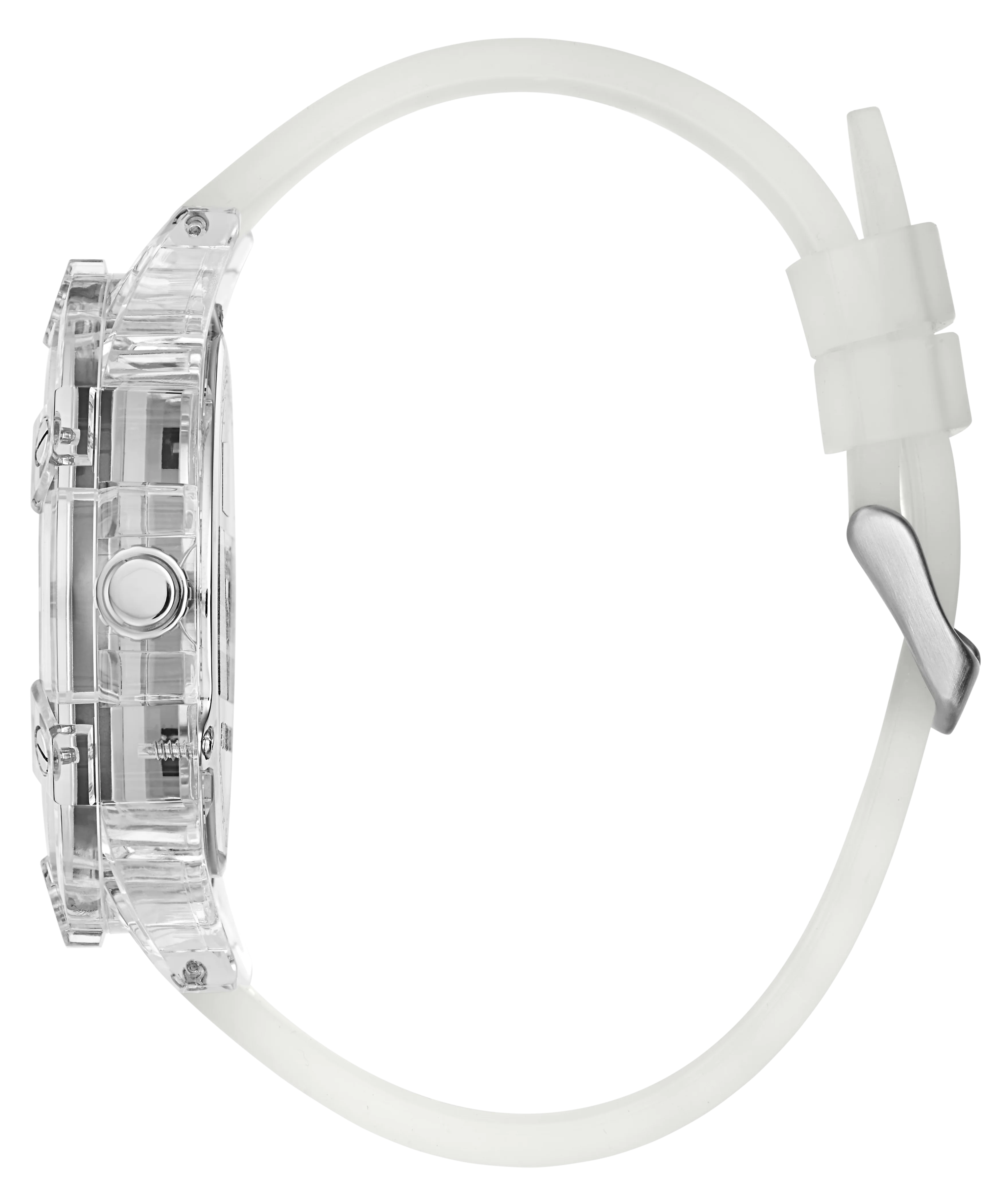 GUESS Pride Limited Edition Clear Multi-function Watch