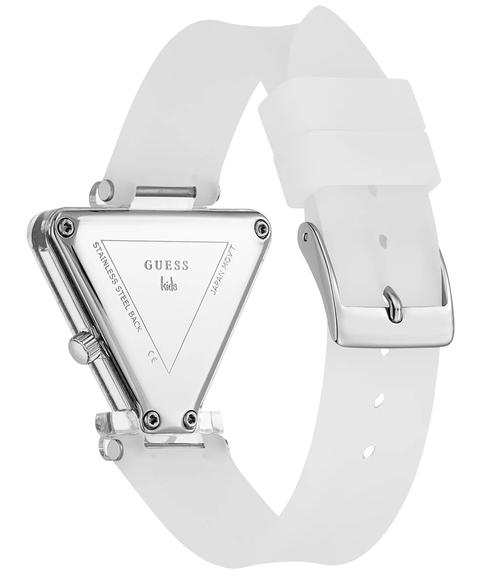 GUESS Kids Clear Transparent Analog Watch
