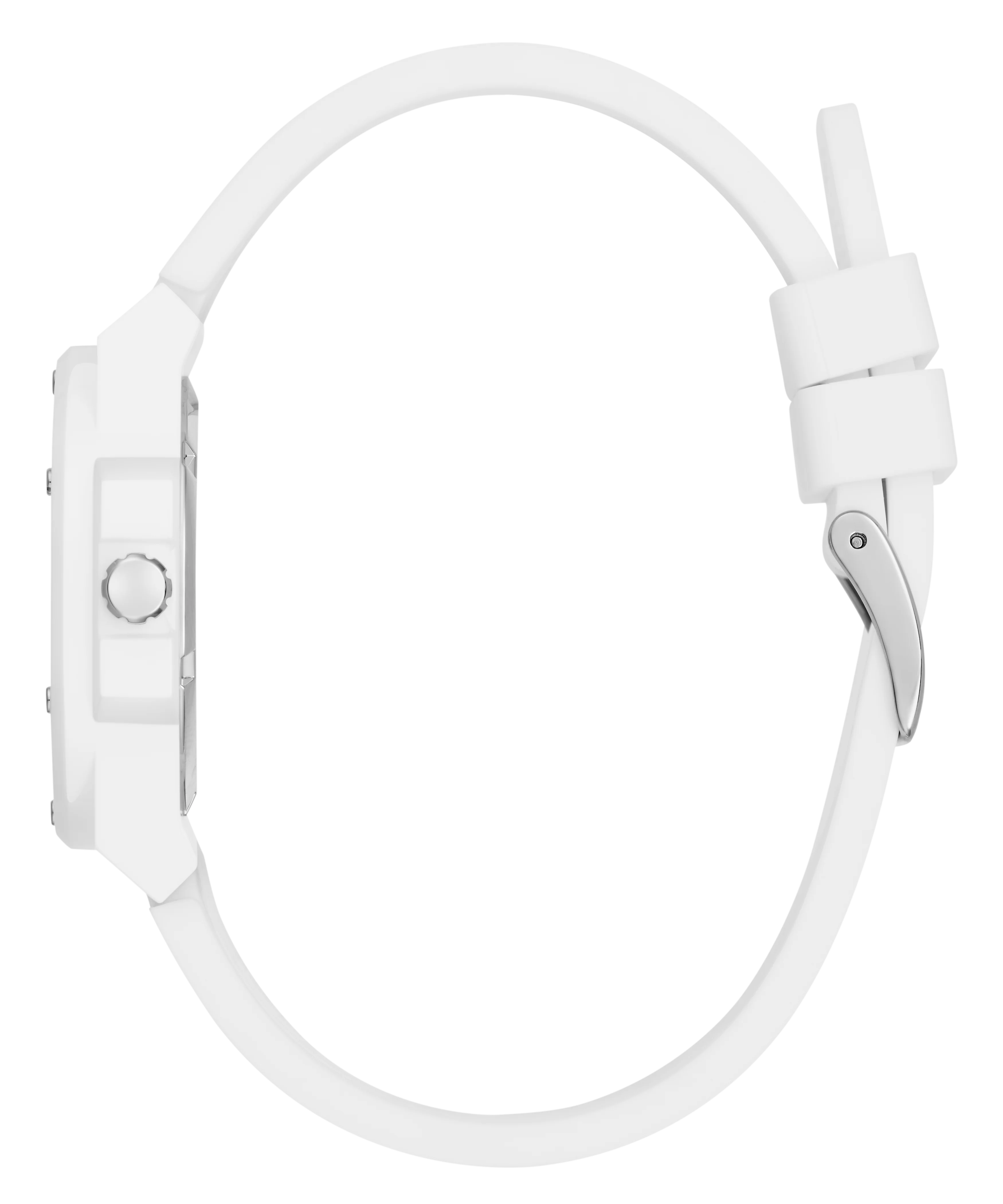 GUESS Ladies White Analog Watch