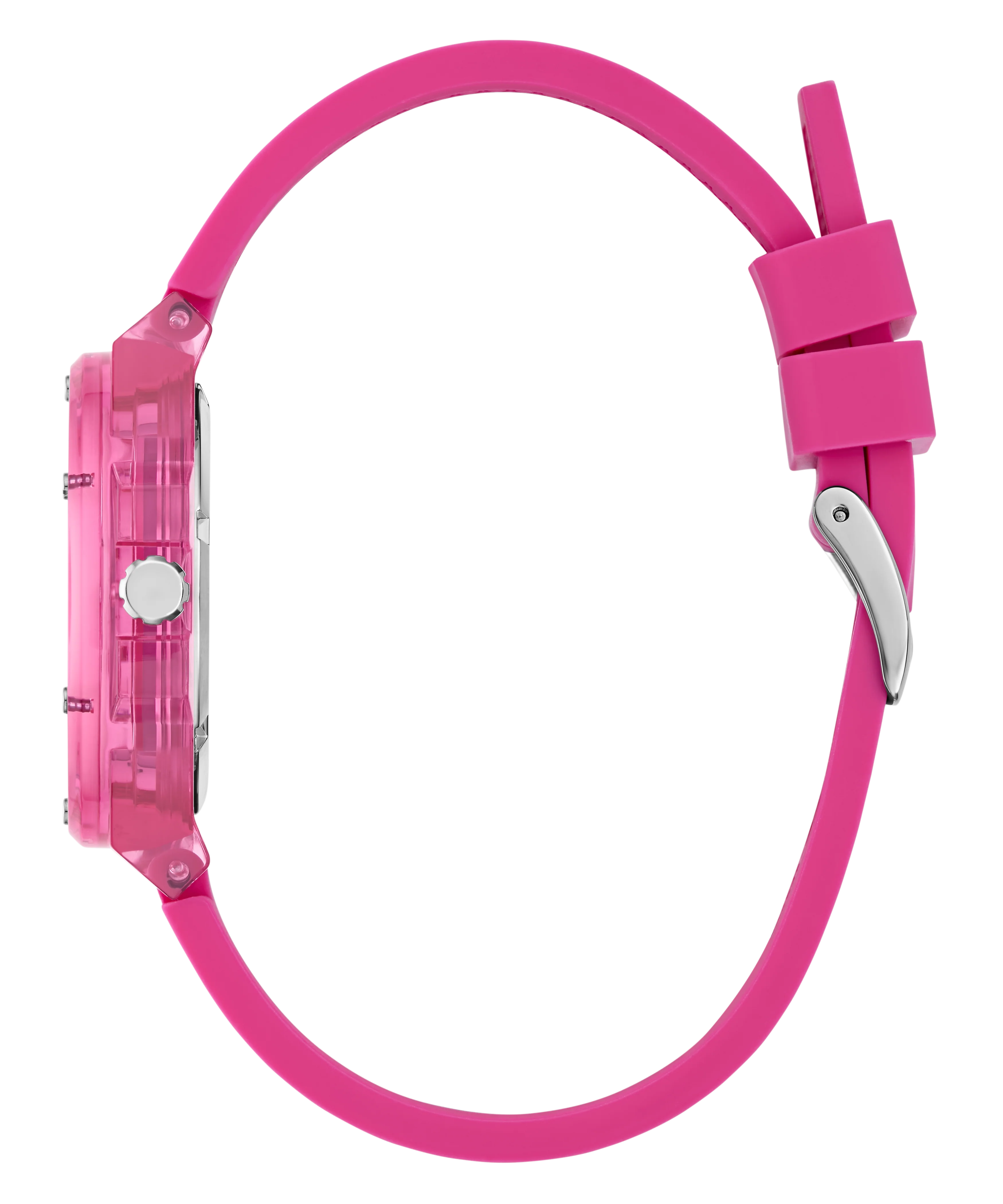 GUESS Ladies Pink Analog Watch