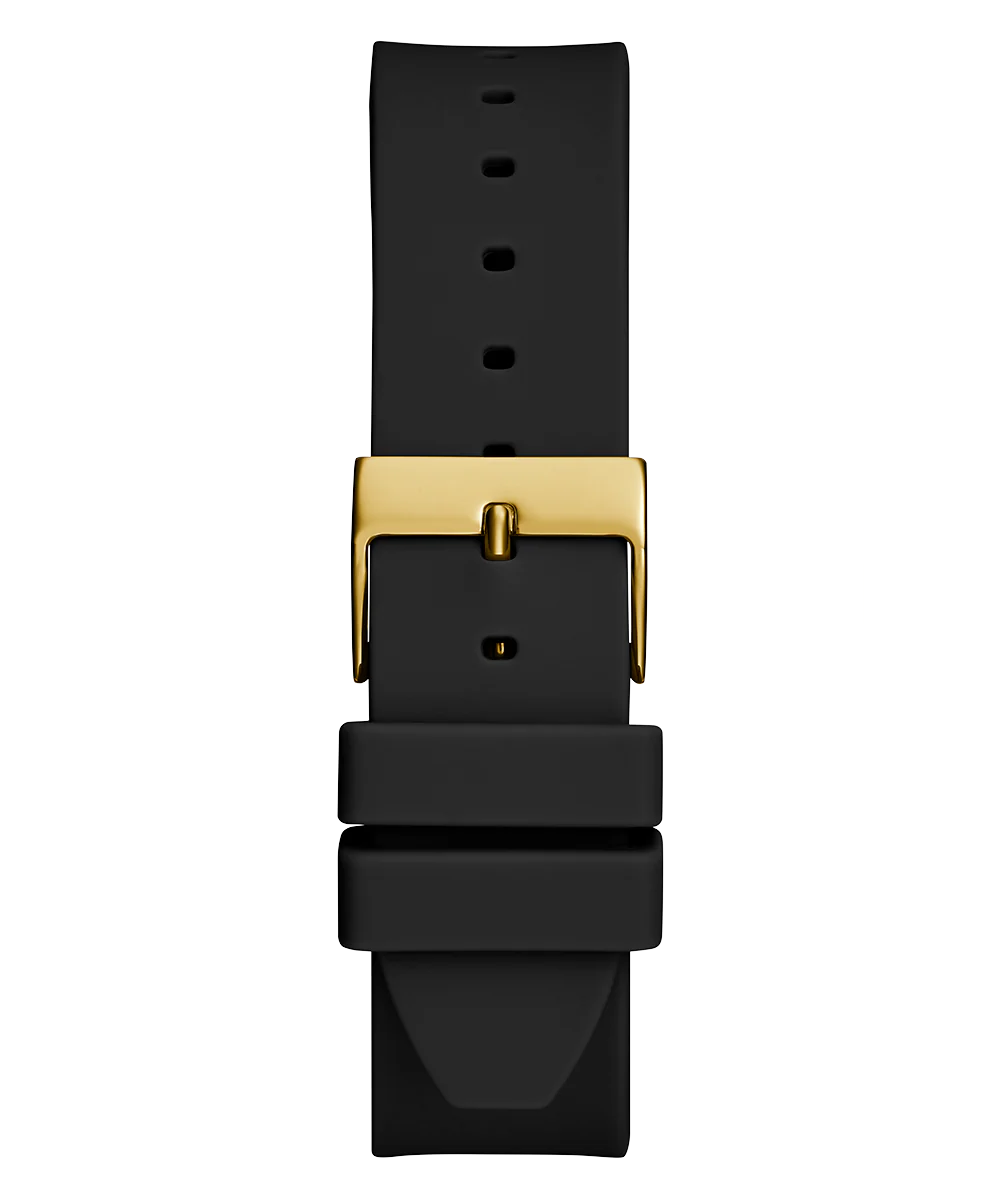 GUESS Ladies Black 2-Tone Analog Watch